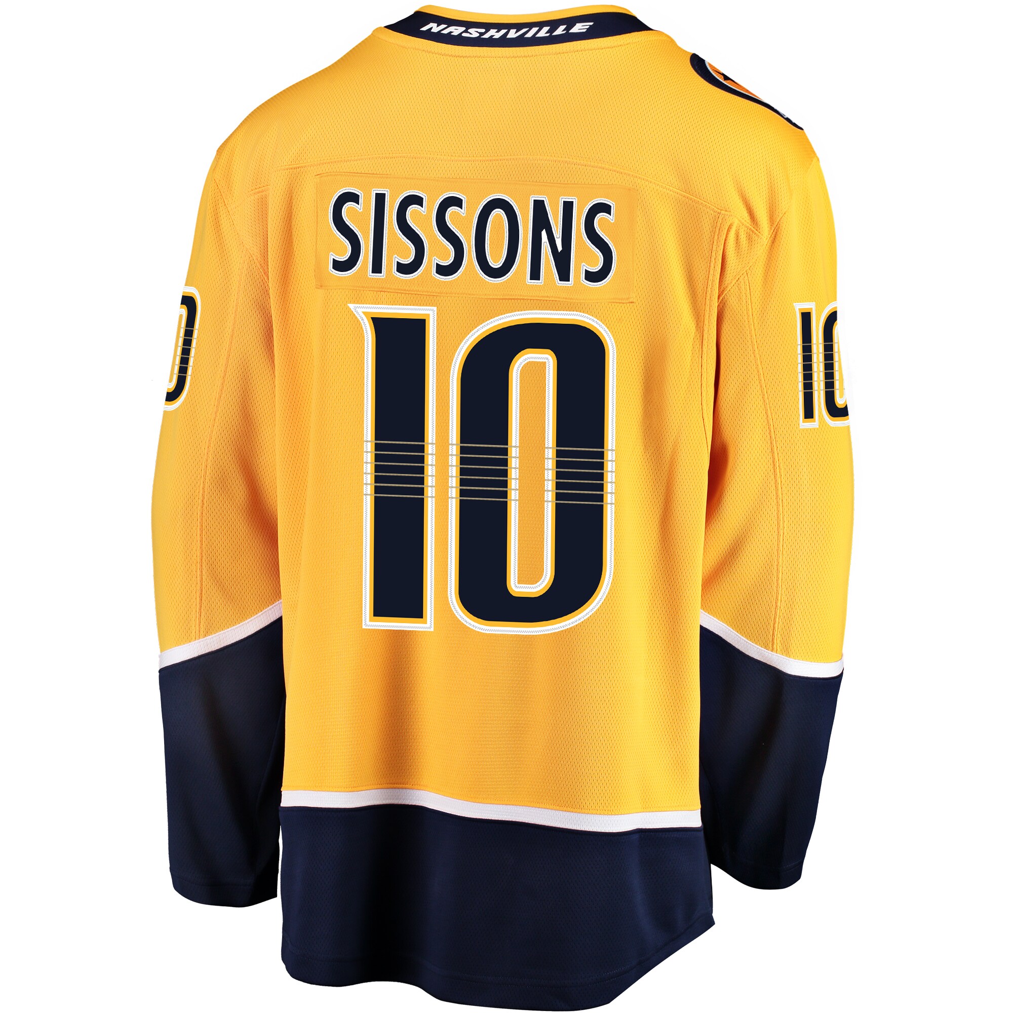 Colton Sissons Nashville Predators Breakaway Player Jersey - Gold