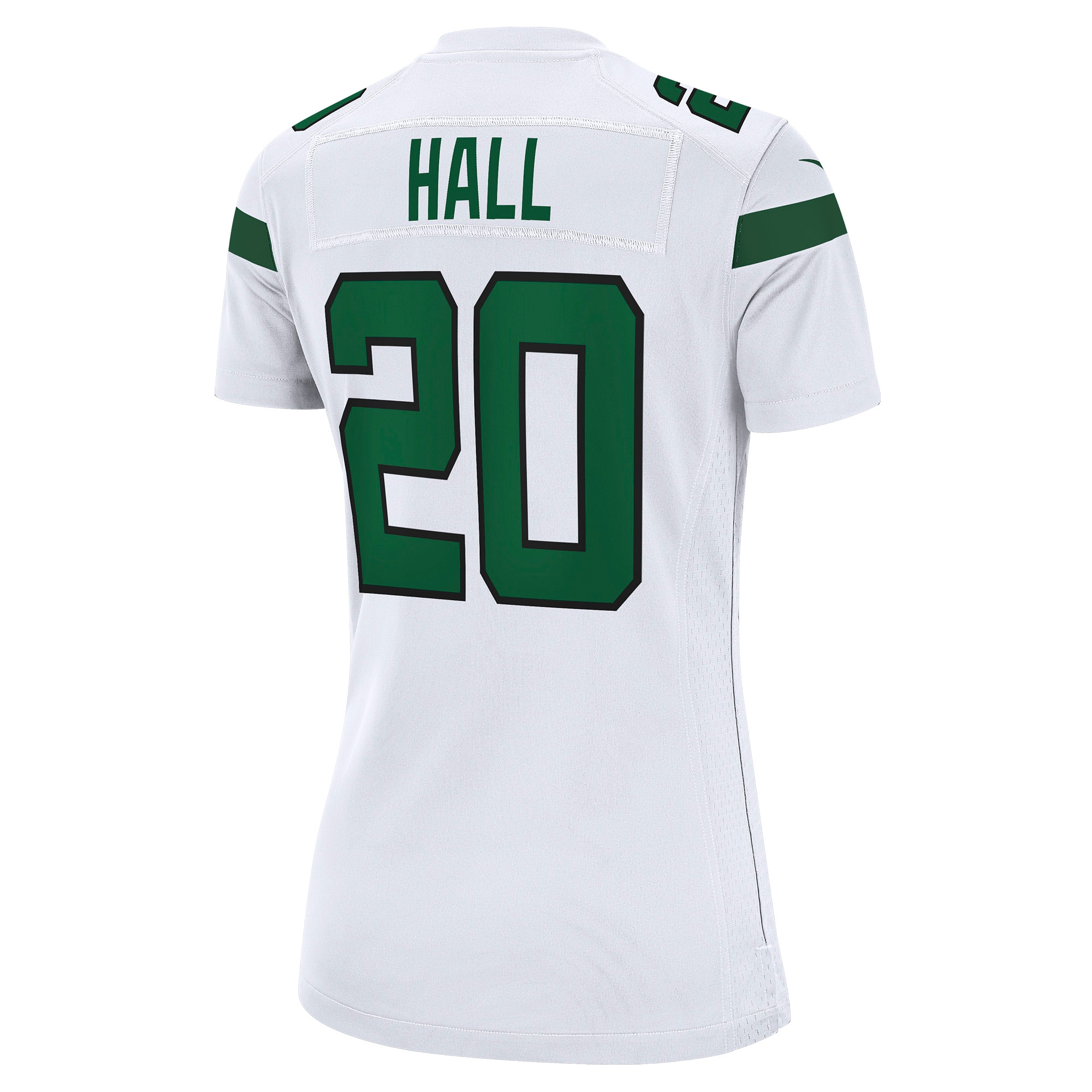 Breece Hall New York Jets  Women's Away Game Player Jersey - White