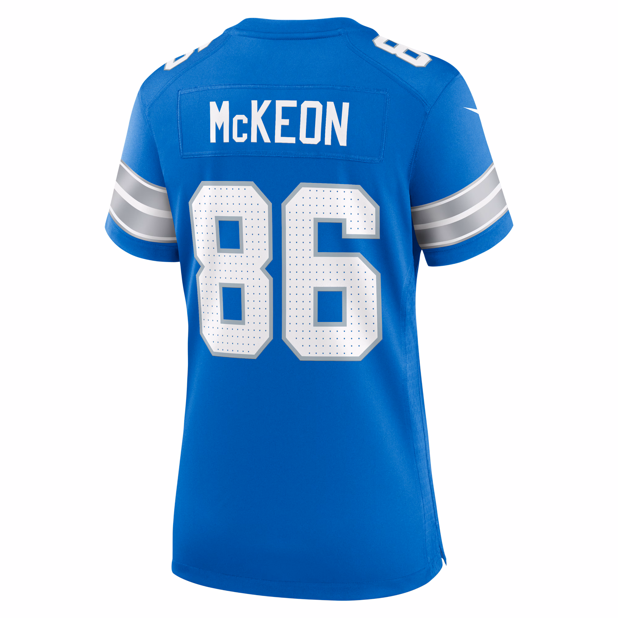 Sean McKeon Detroit Lions Women's Game Jersey -  Blue