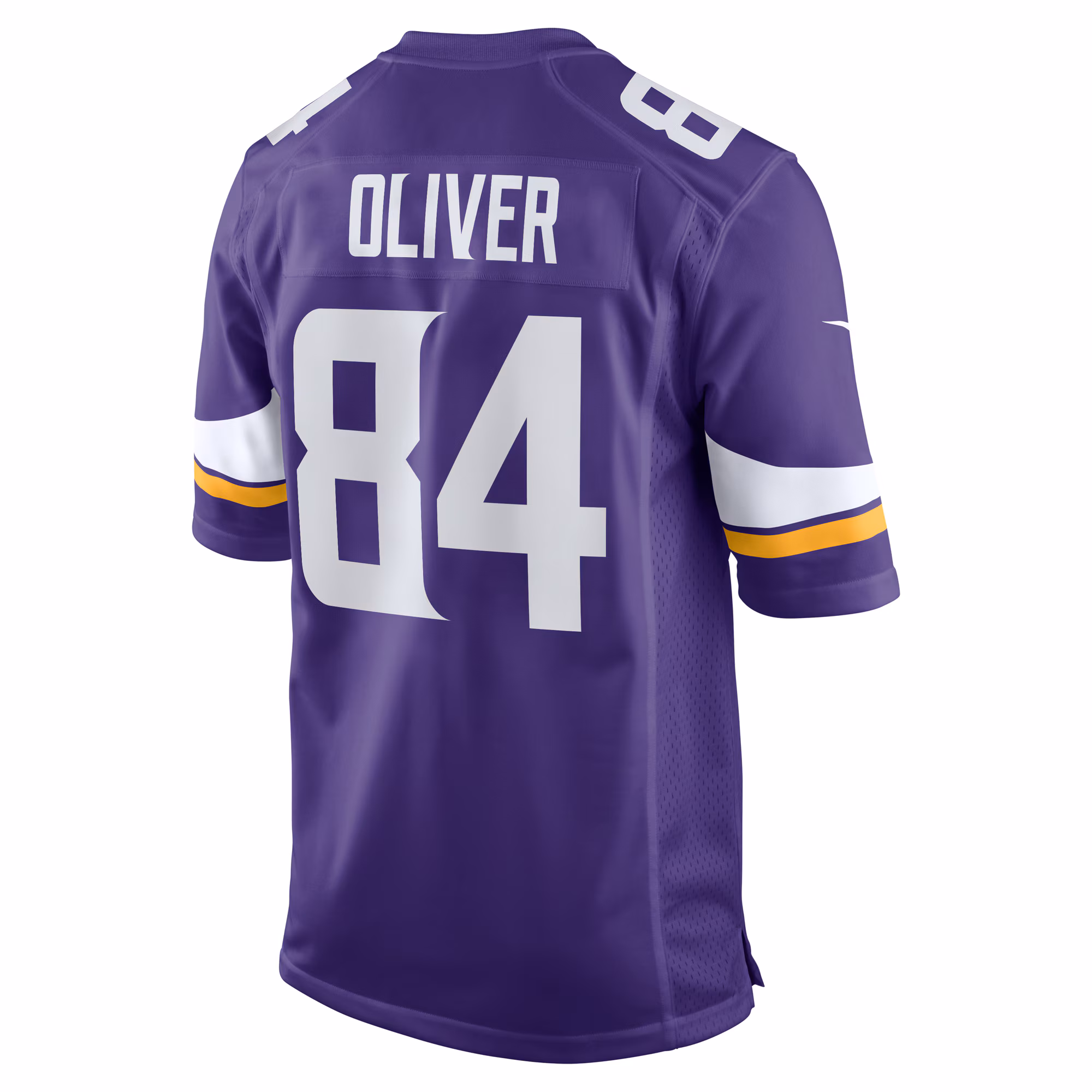Josh Oliver Minnesota Vikings Game Player Jersey - Purple