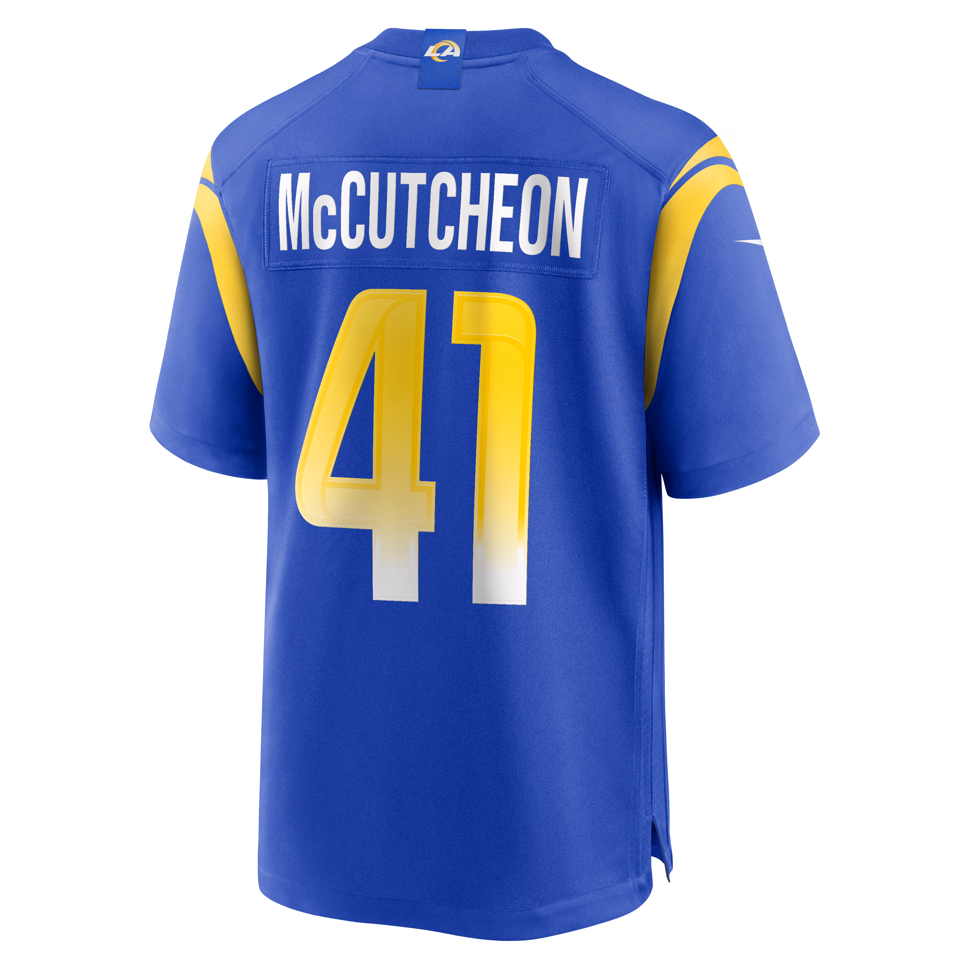 Cameron McCutcheon Los Angeles Rams  Game Jersey - Royal