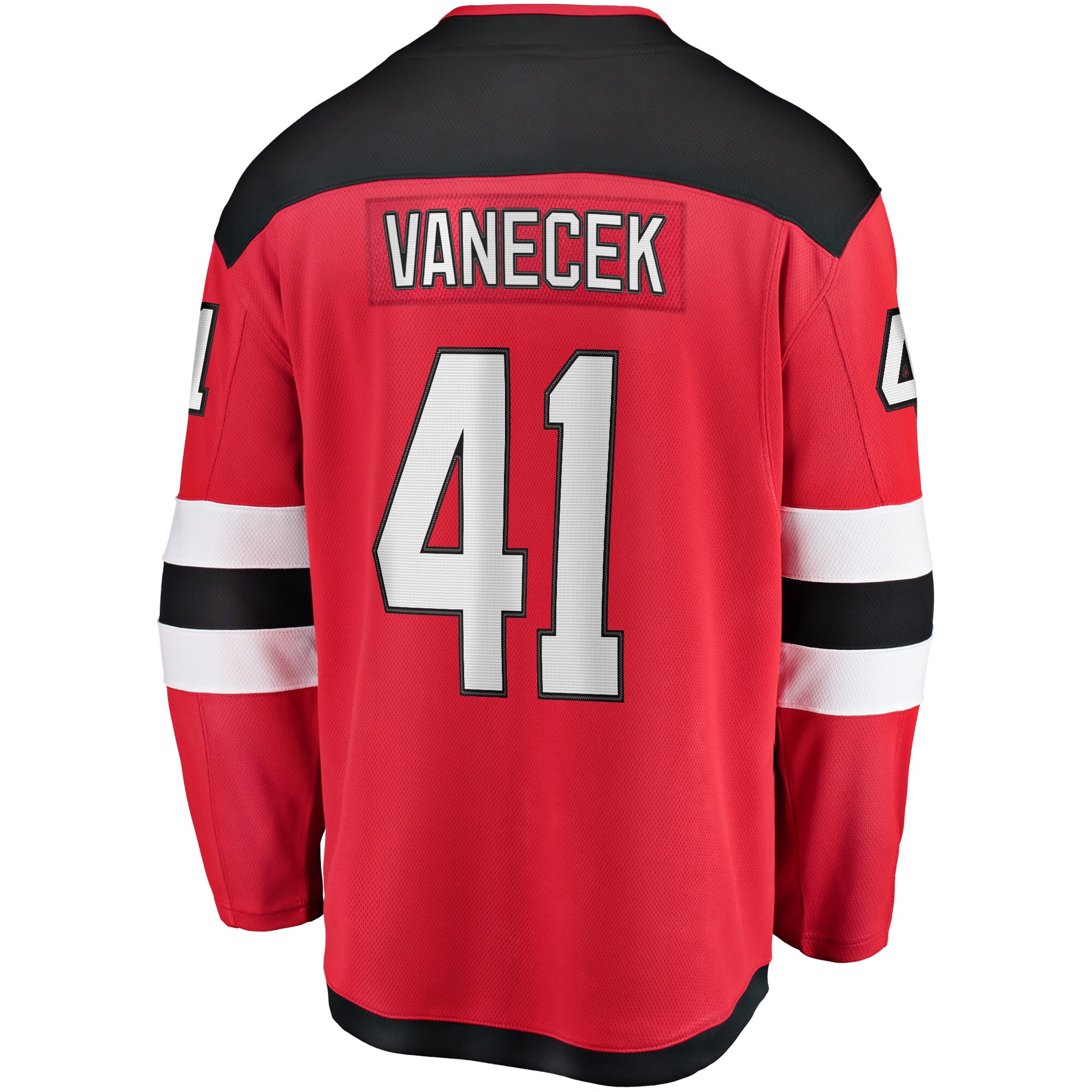 Vitek Vanecek New Jersey Devils Home Breakaway Player Jersey - Red