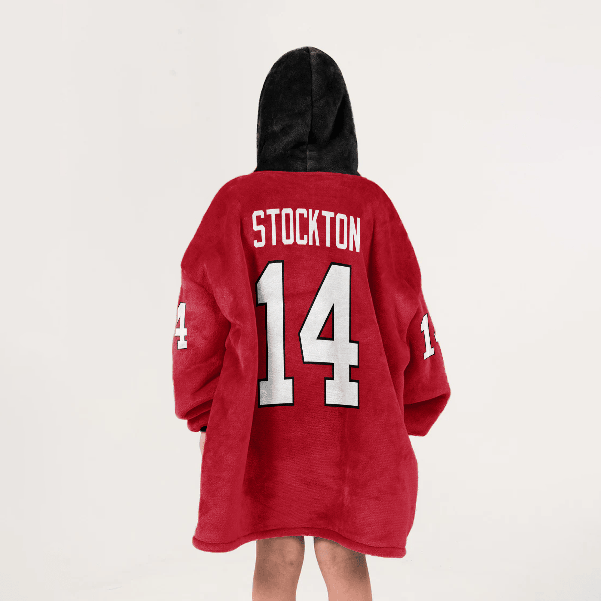 Kid G.S 14 Georgia Football Unisex Blanket Hoodie