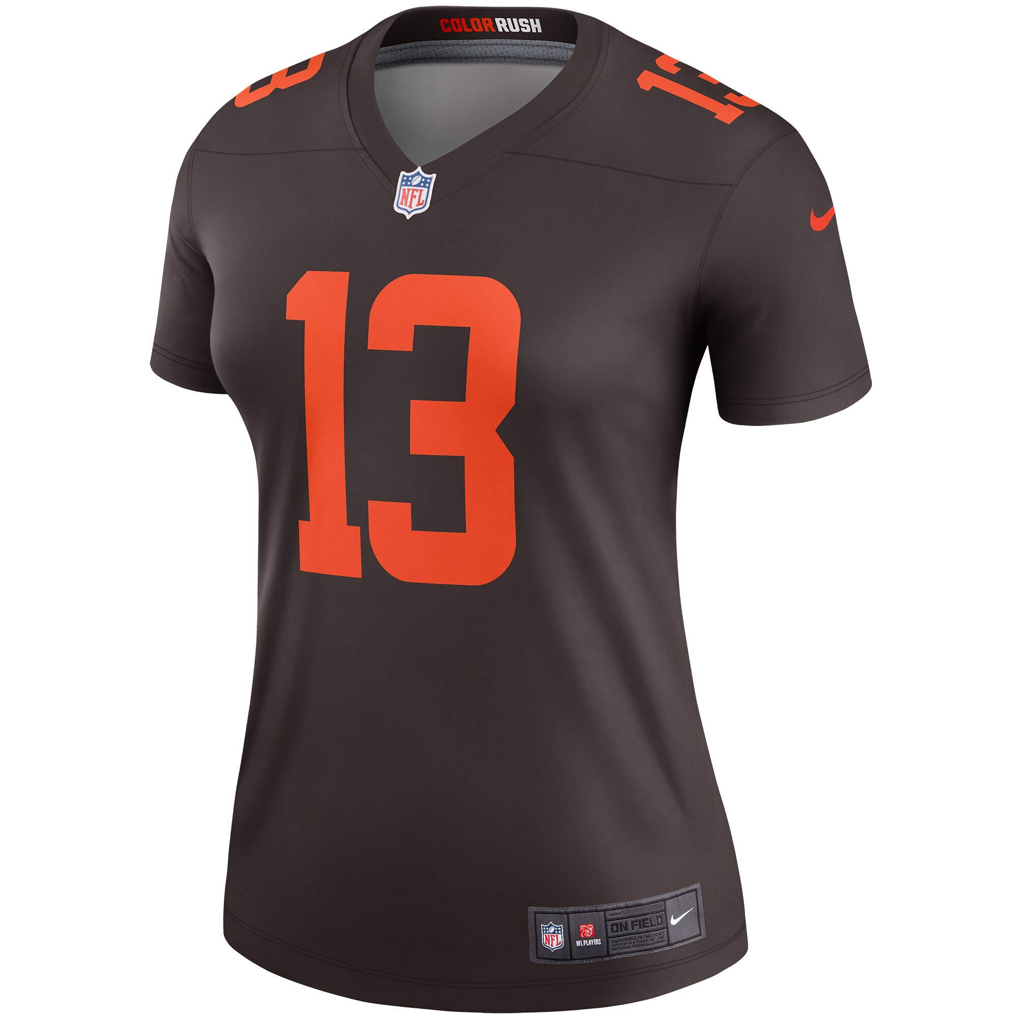 Odell Beckham Jr. Cleveland Browns  Women's Alternate Legend Jersey - Brown