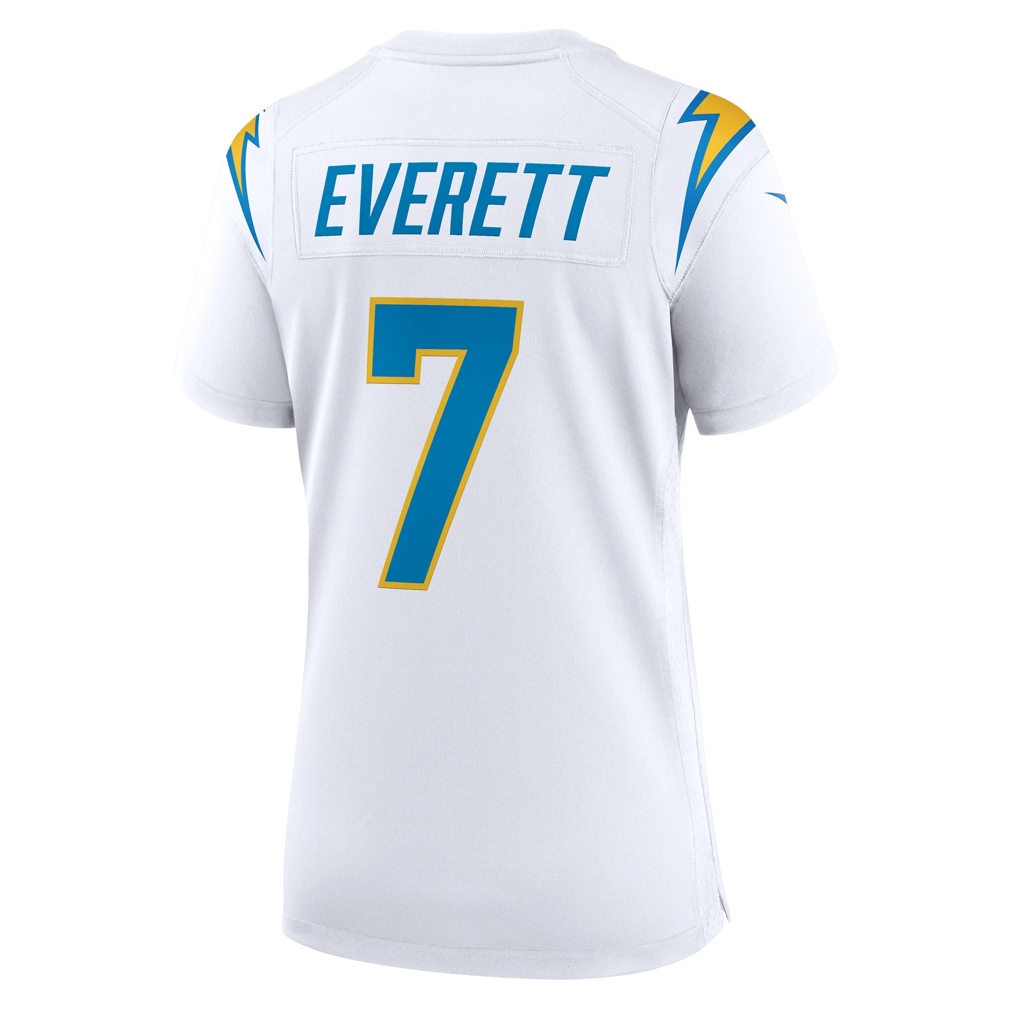 Gerald Everett Los Angeles Chargers  Women's Game Player Jersey - White