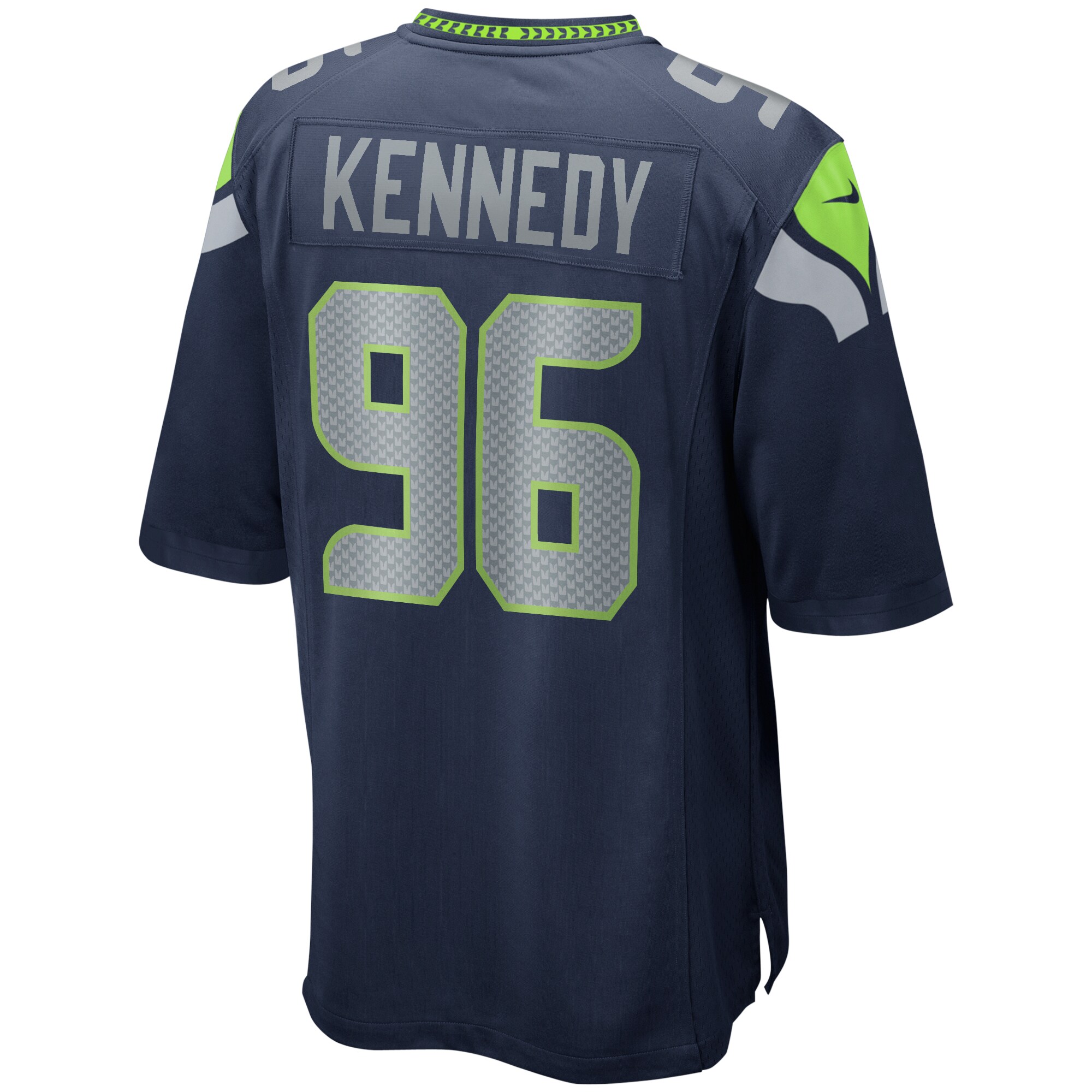 Cortez Kennedy Seattle Seahawks Throwback Retired Player Game Jersey - Royal