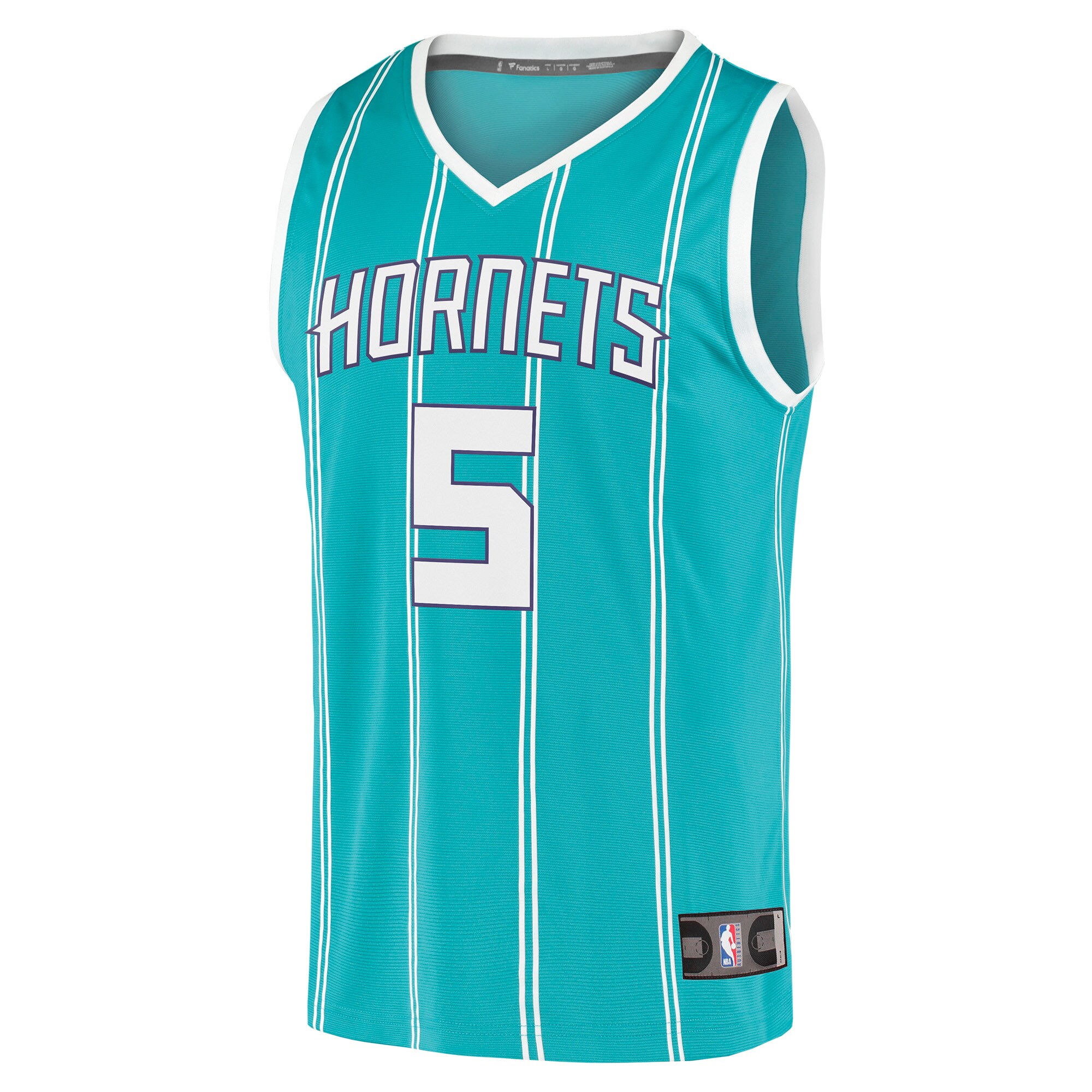 James Bouknight Charlotte Hornets  Youth 2021/22 Fast Break Replica Jersey - Icon Edition - Teal