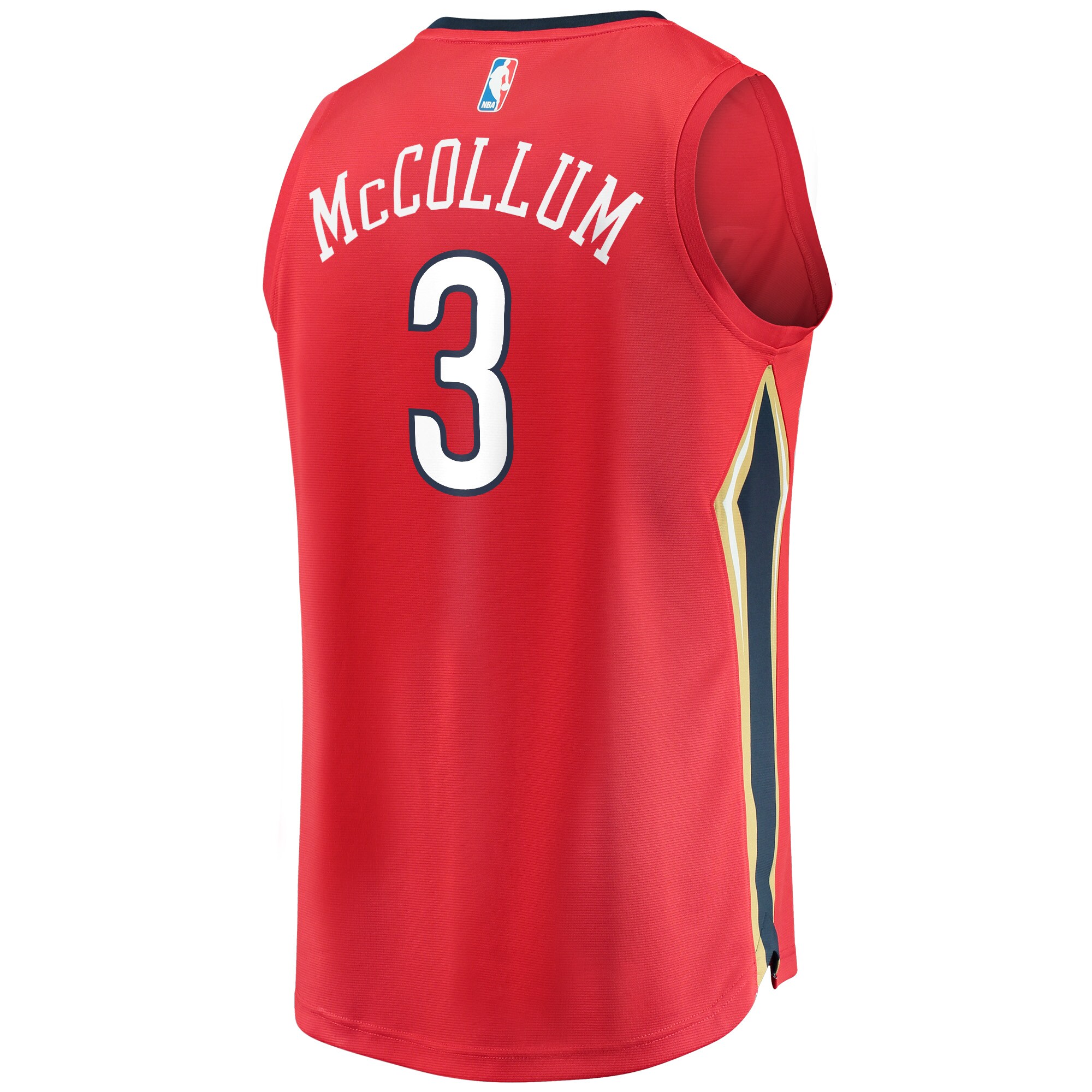 C.J. McCollum New Orleans Pelicans  Youth 2021/22 Fast Break Replica Player Jersey Red - Statement Edition
