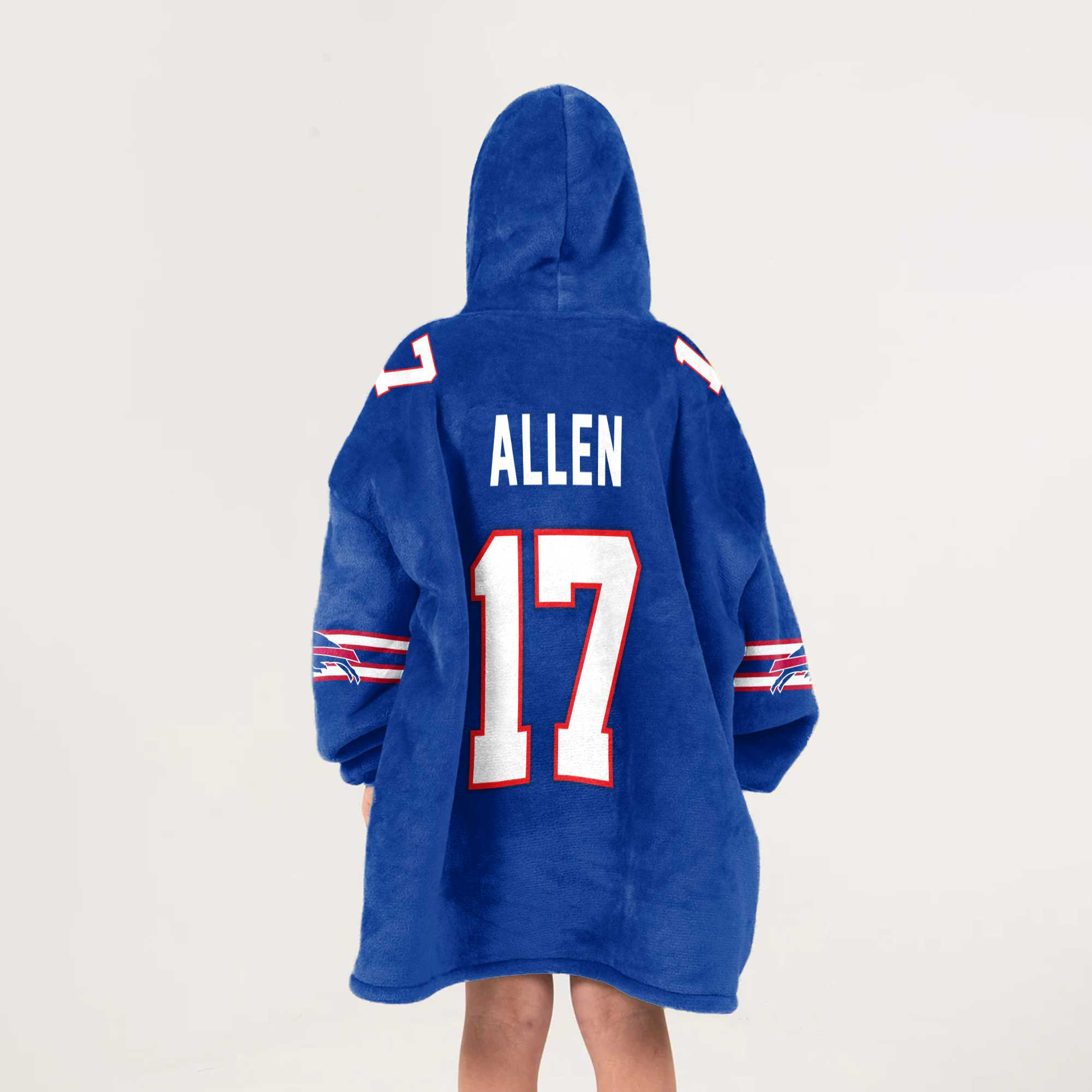 Captain J.A 17 Buffalo Football Unisex Blanket Hoodie