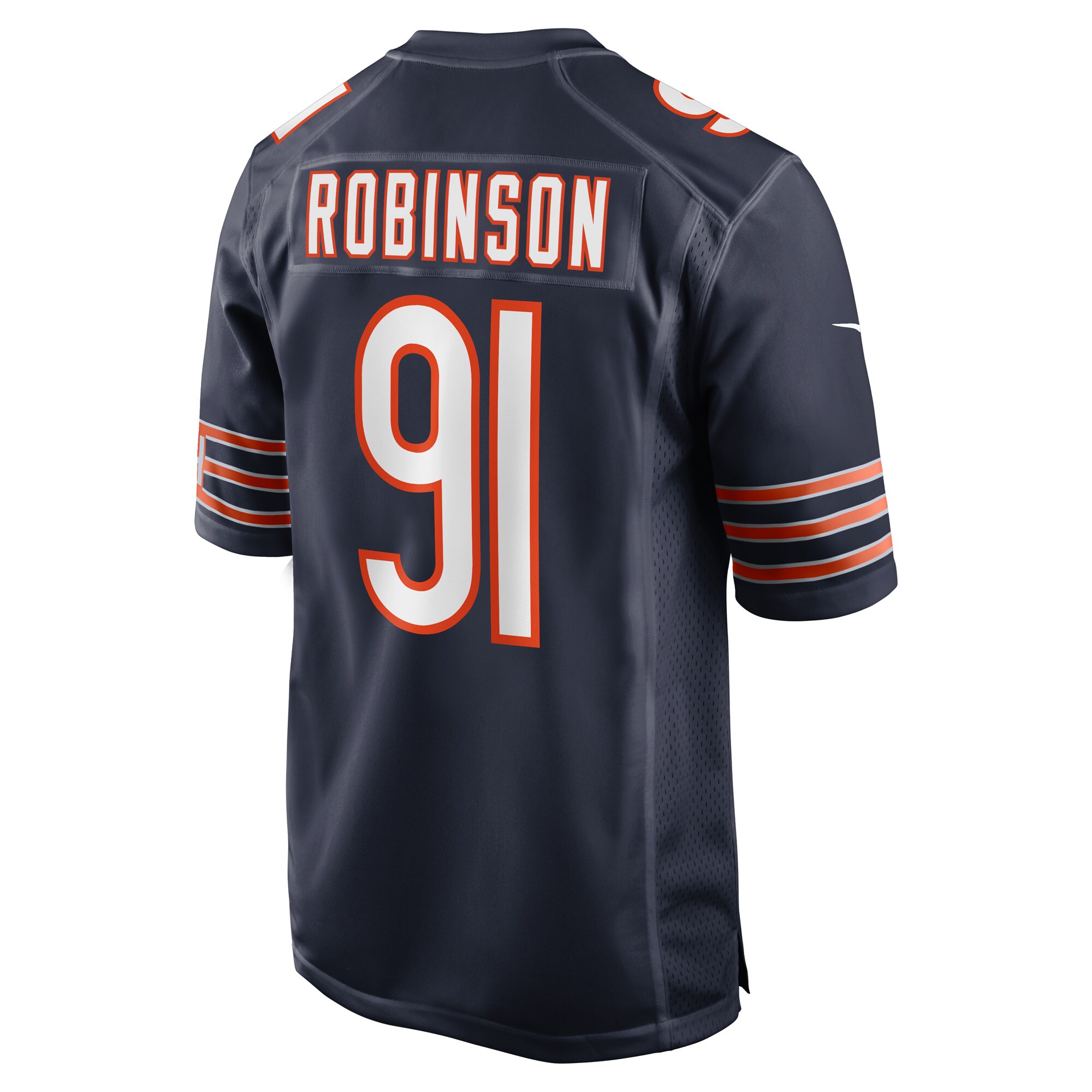 Dominique Robinson Chicago Bears  Game Player Jersey - Navy