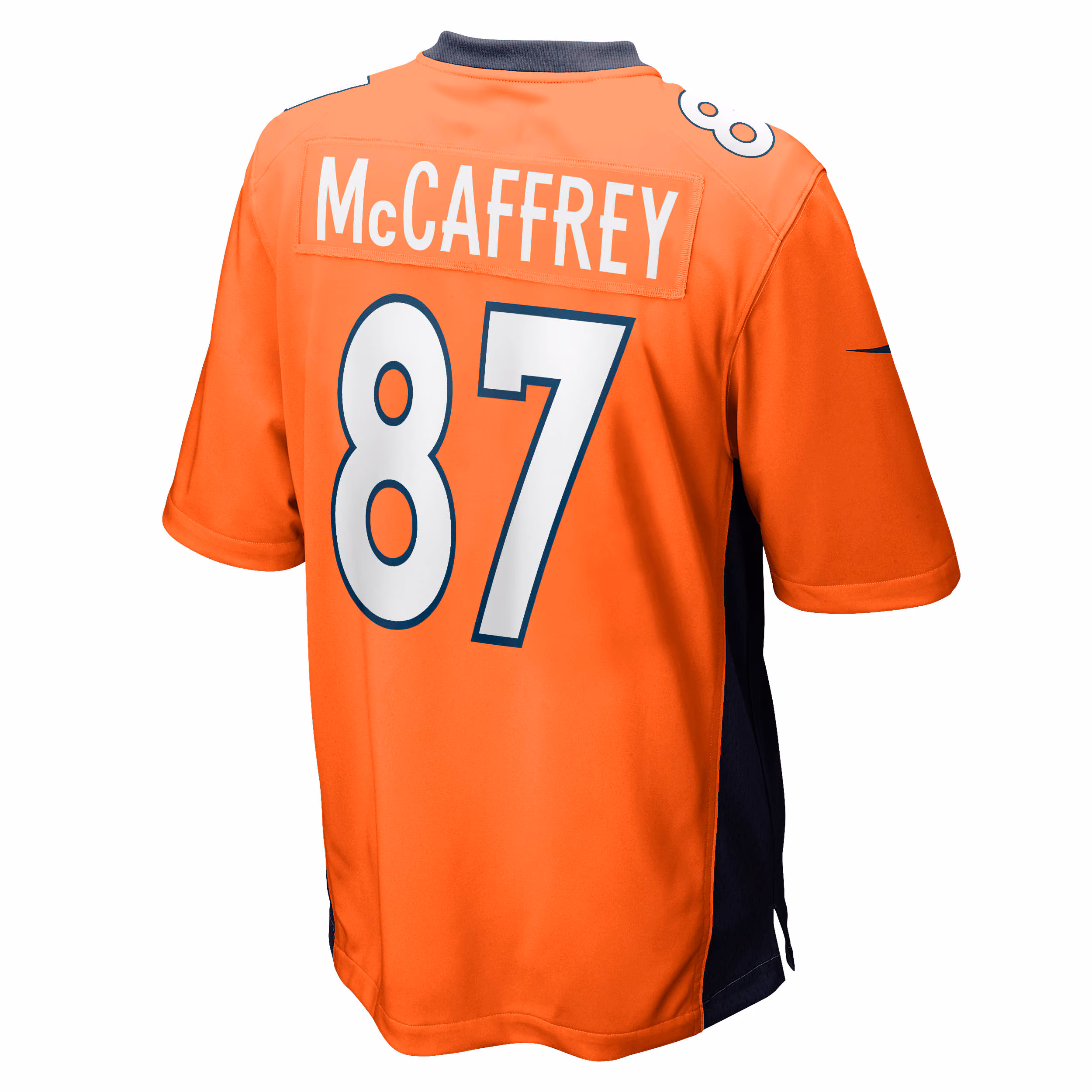 Ed McCaffrey Denver Broncos Game Retired Player Jersey - Orange