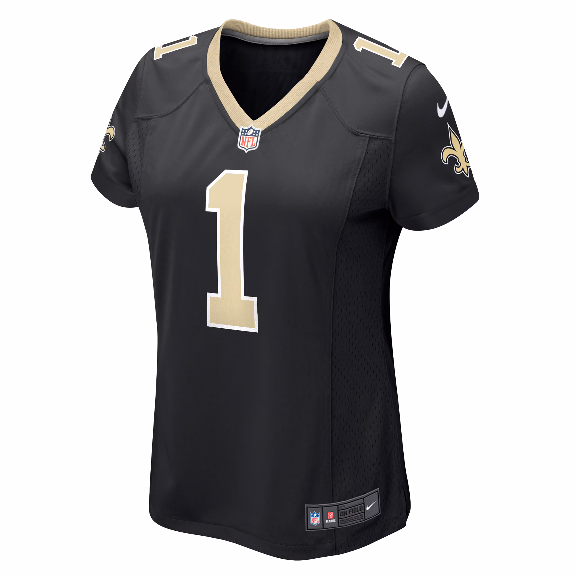 Alontae Taylor New Orleans Saints Women's Team Game Jersey -  Black