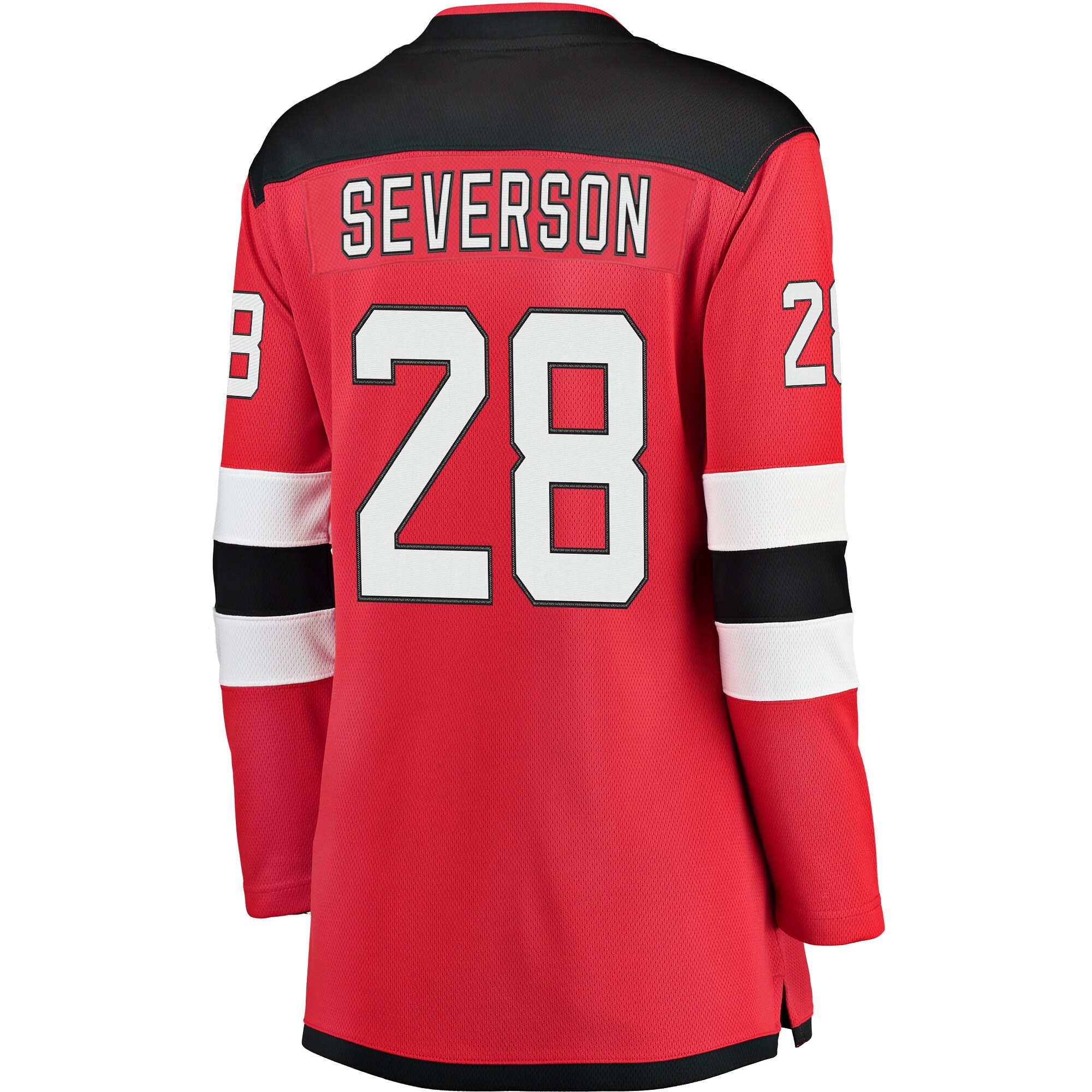 Damon Severson New Jersey Devils Women's Breakaway Jersey - Red