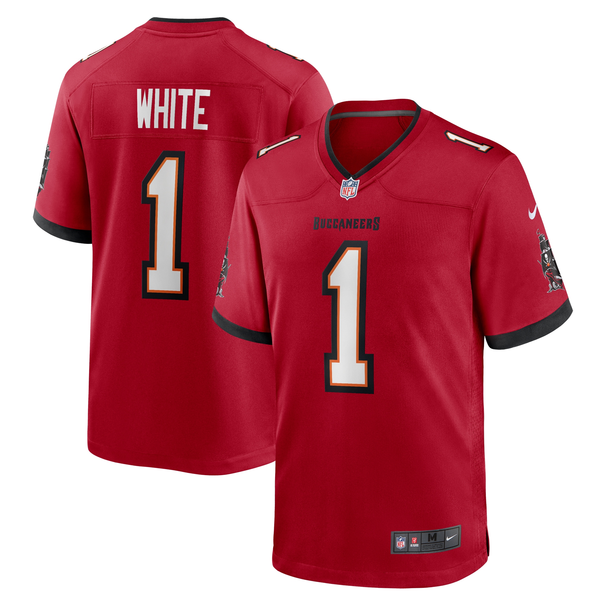 Rachaad White Tampa Bay Buccaneers Throwback Game Jersey - Orange