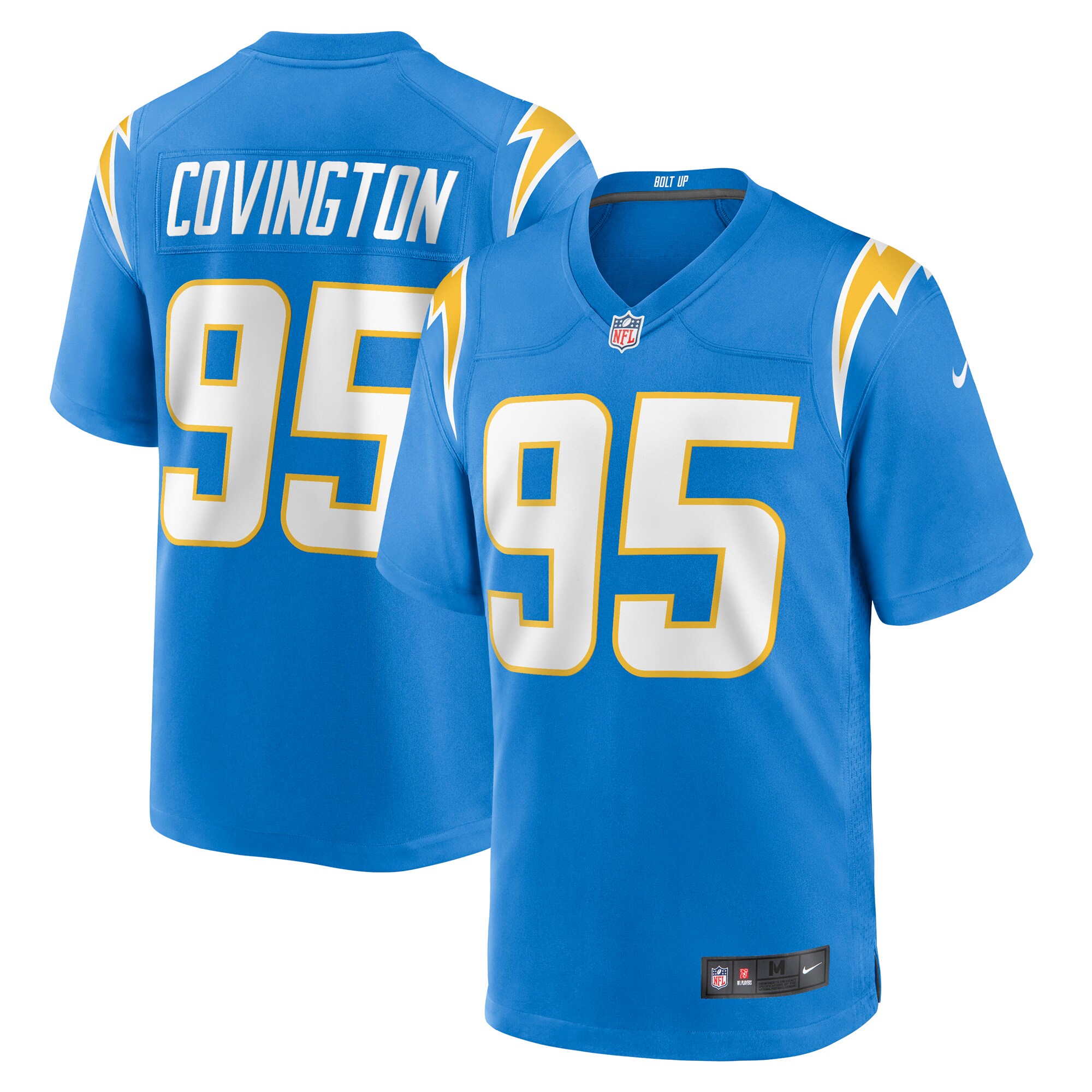 Christian Covington Los Angeles Chargers  Game Jersey - Powder Blue