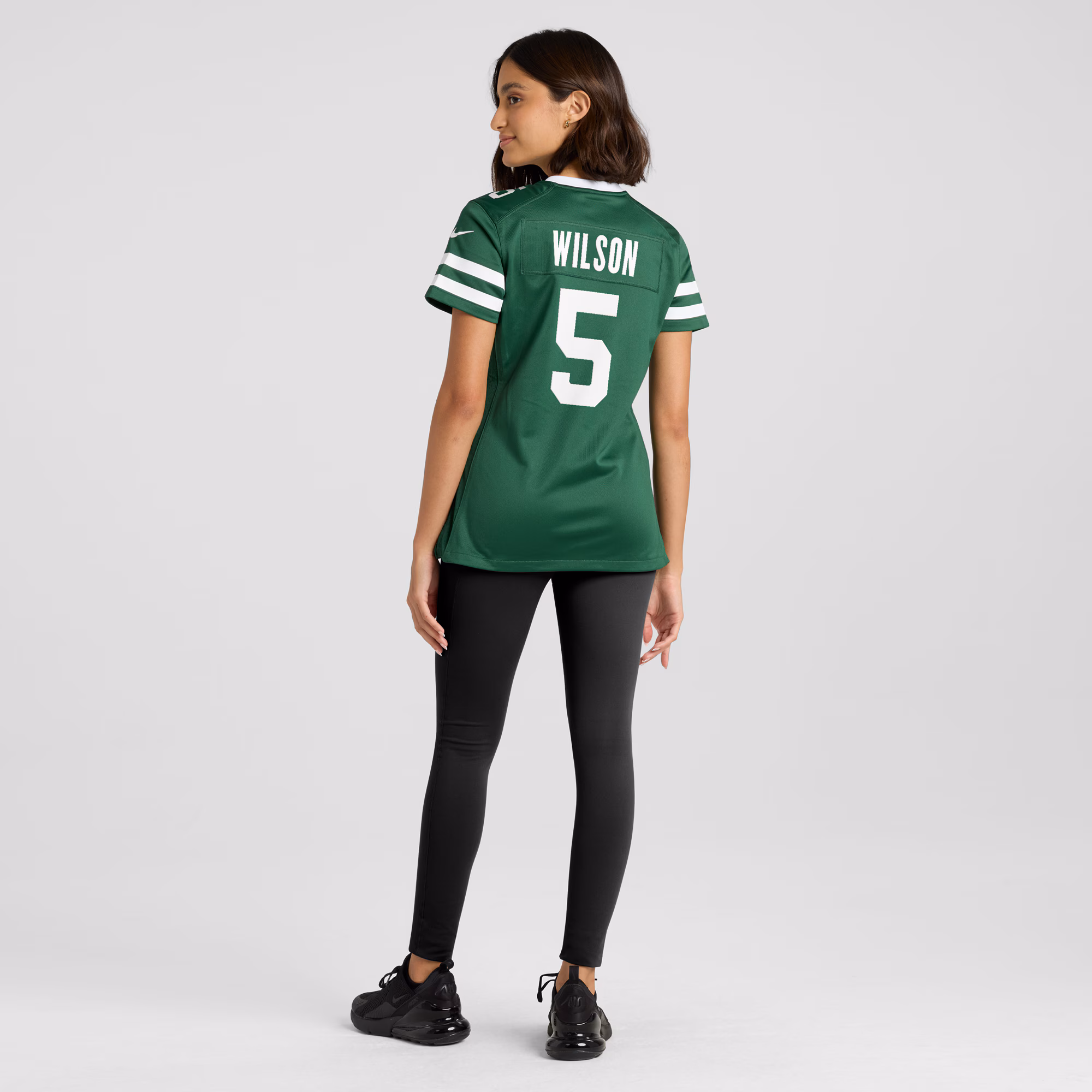 Garrett Wilson New York Jets Women's Game Jersey - Legacy Green