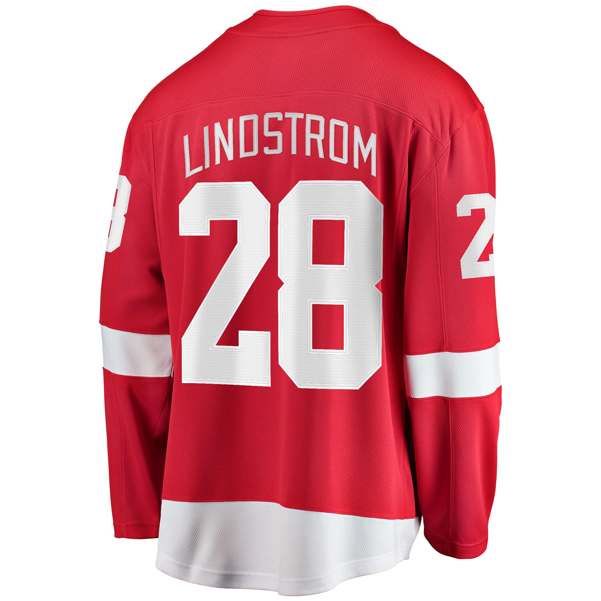 Gustav Lindstrom Detroit Red Wings Home Breakaway Player Jersey - Red