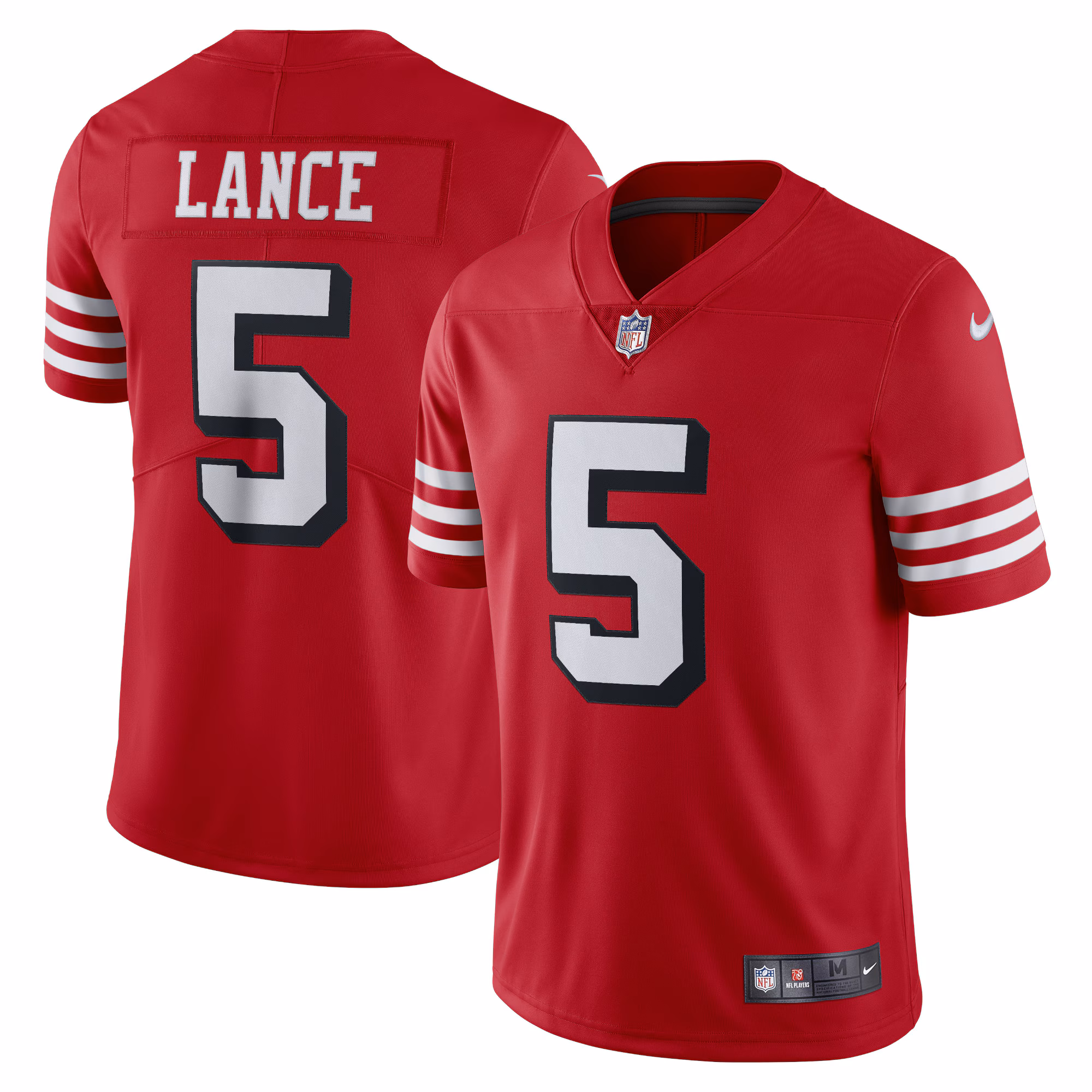 Trey Lance San Francisco 49ers Alternate Vapor Limited Jersey - Scarlet