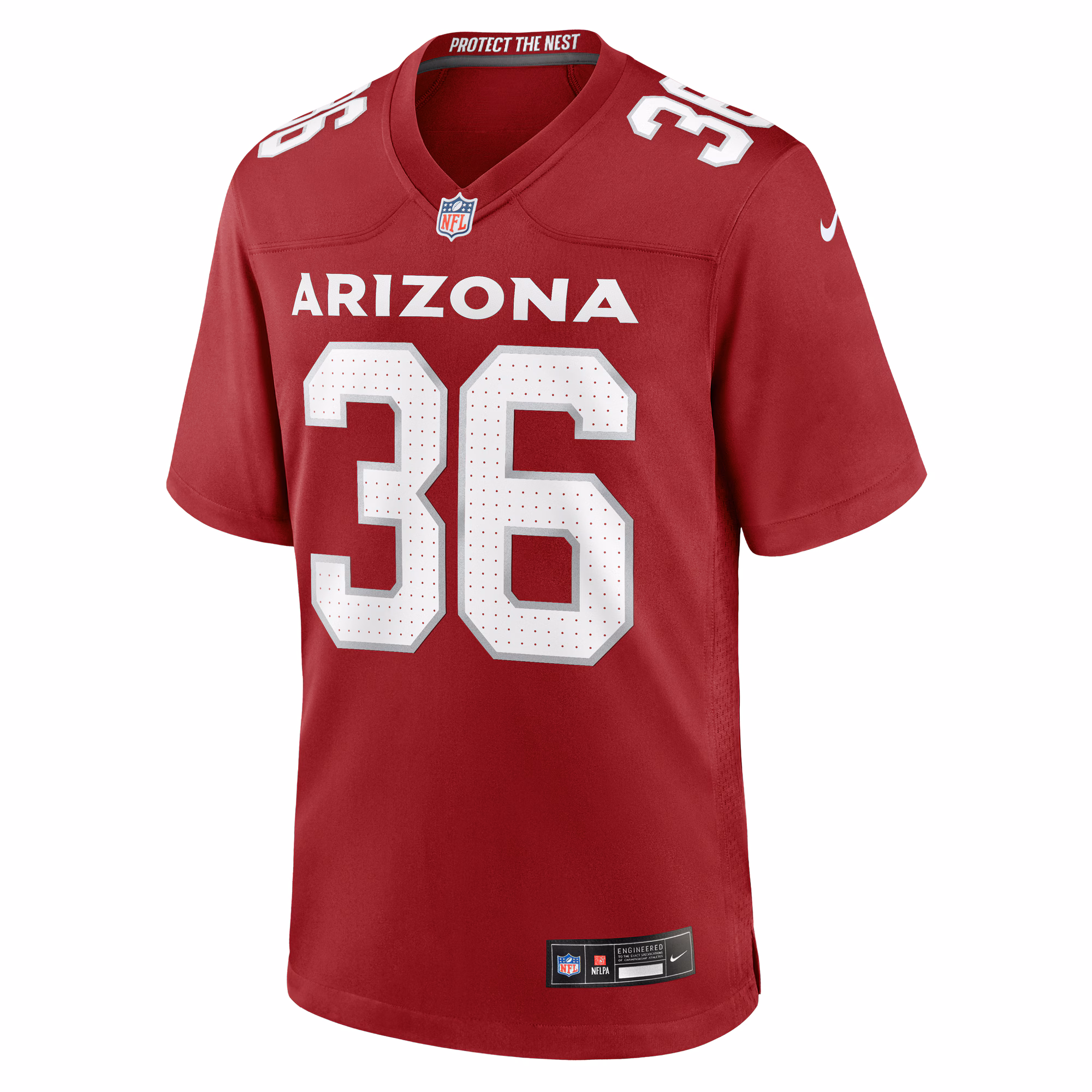 Andre Chachere Arizona Cardinals Team Game Jersey -  Cardinal