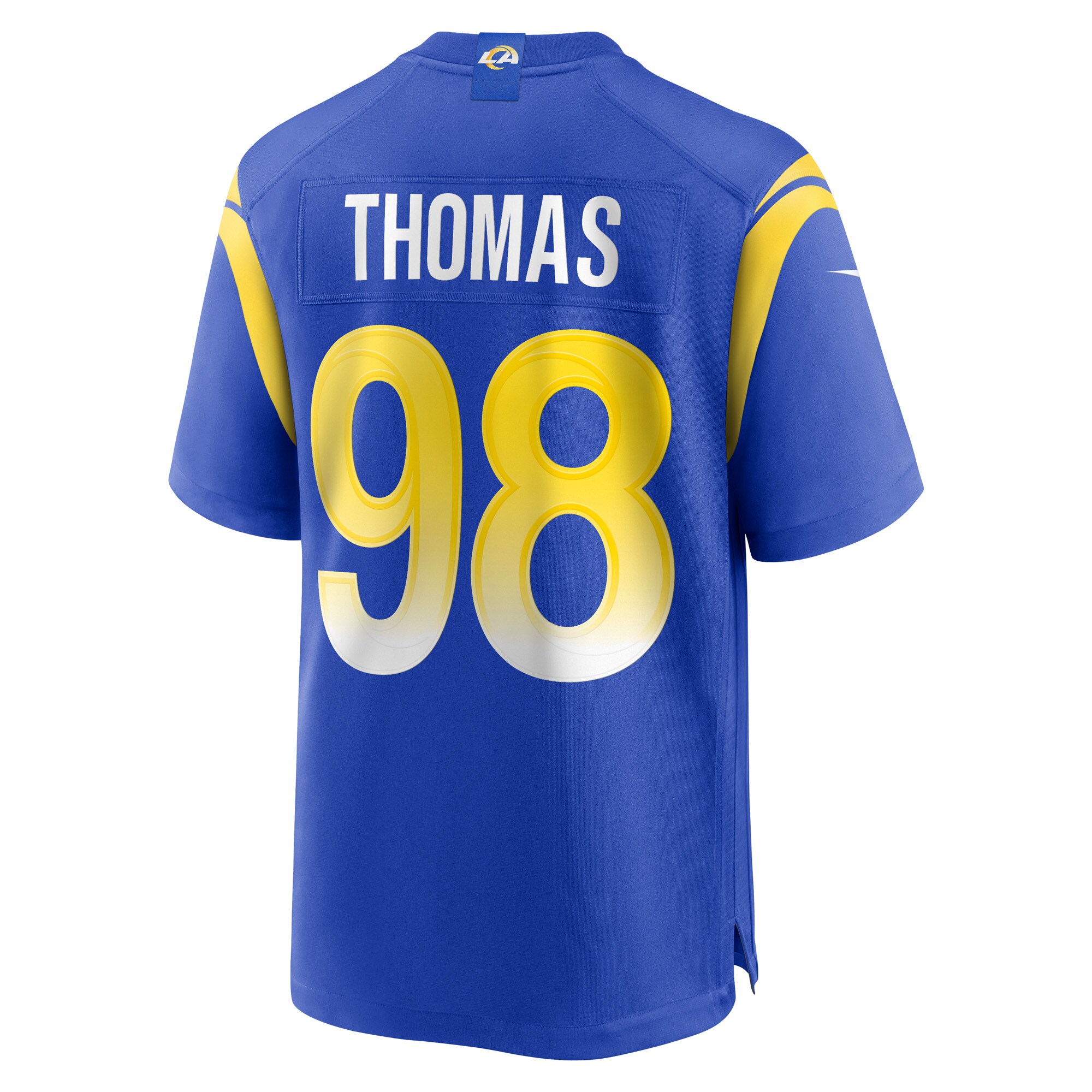 Brayden Thomas Los Angeles Rams  Game Player Jersey - Royal