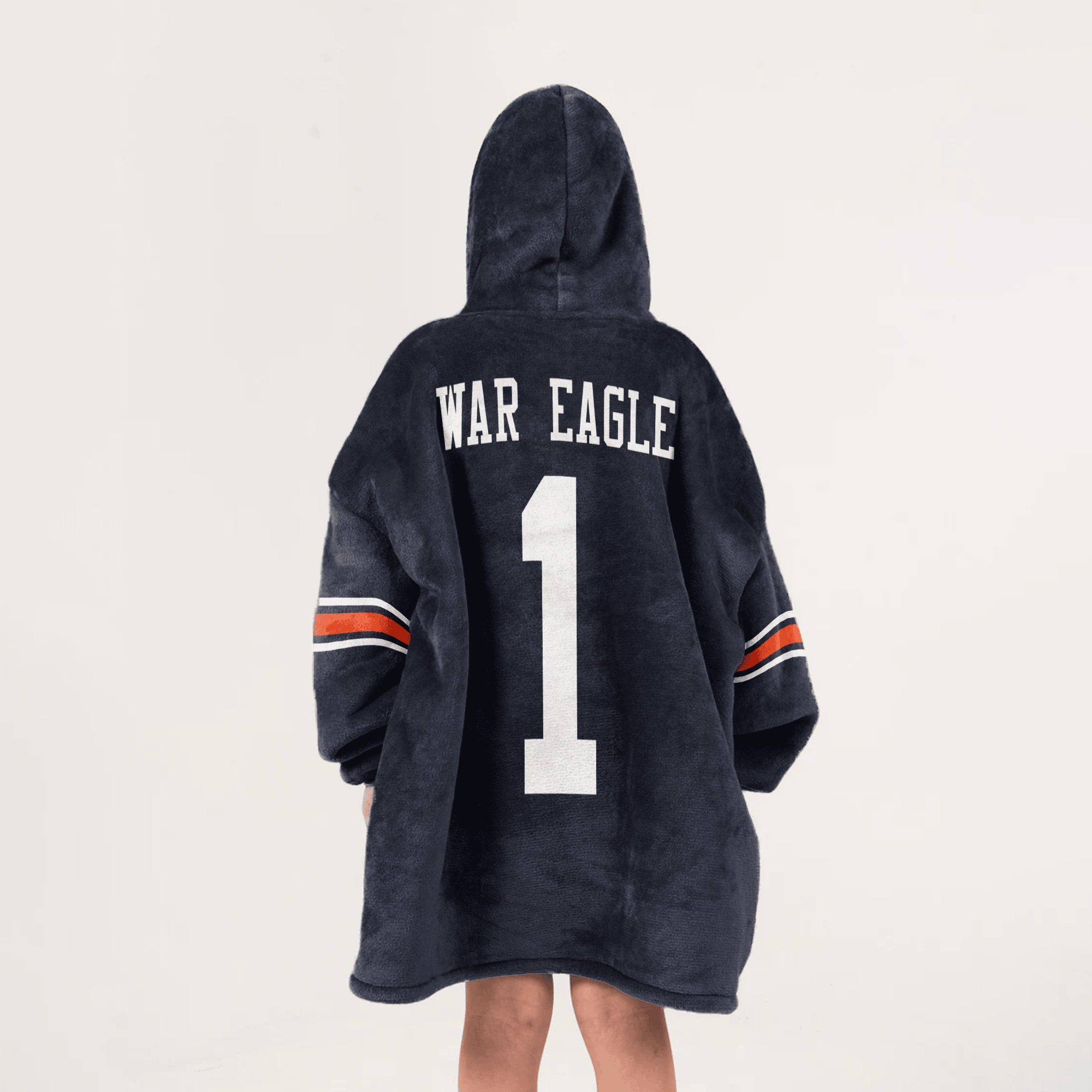 Kid #1 Auburn Football Unisex Blanket Hoodie