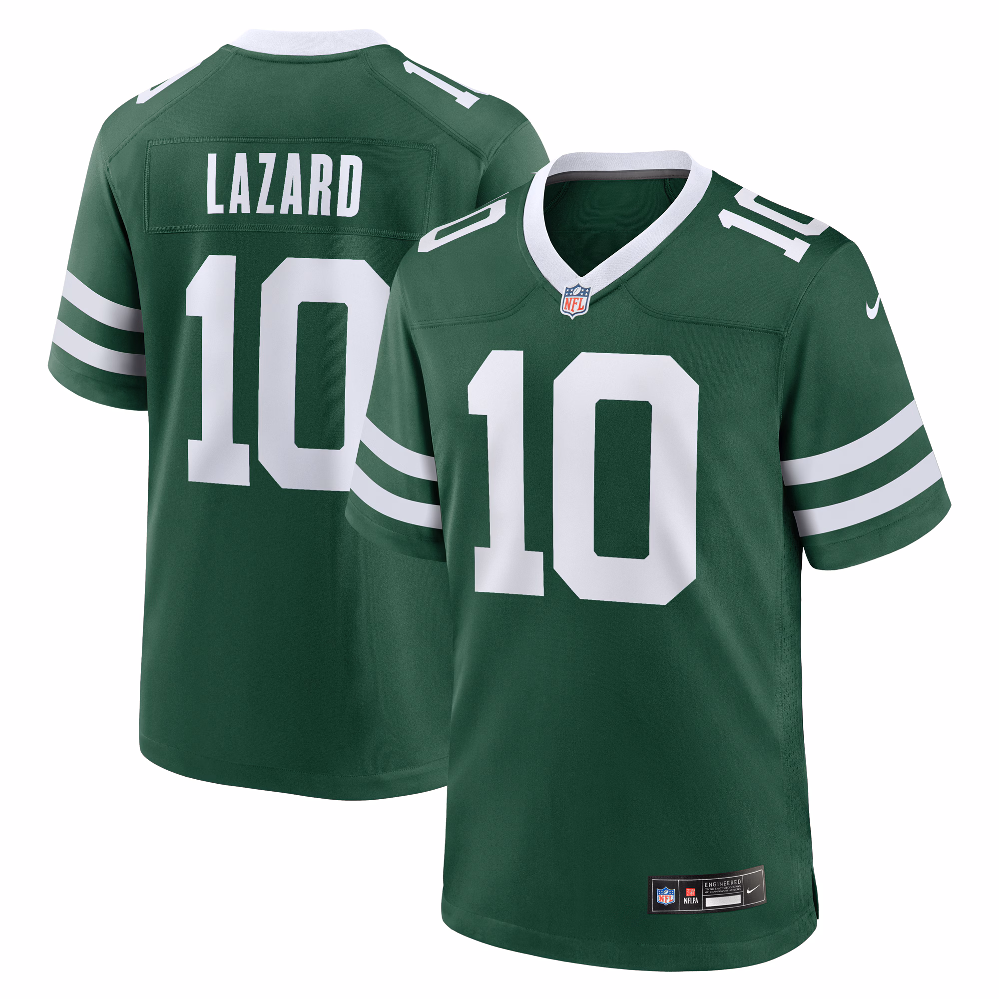 Allen Lazard New York Jets Team Game Jersey - Legacy Green
