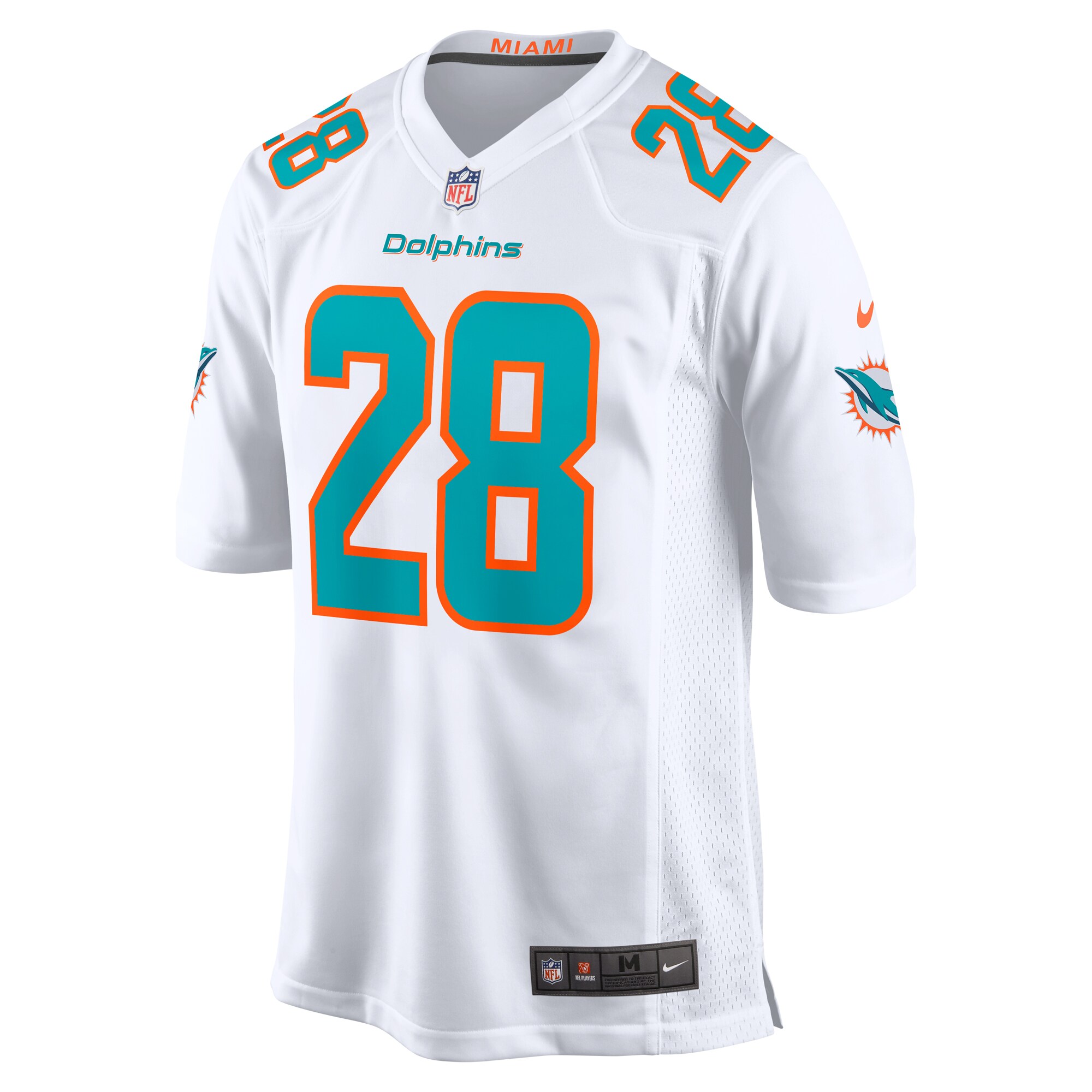Devon Achane Miami Dolphins Player Game Jersey - Aqua