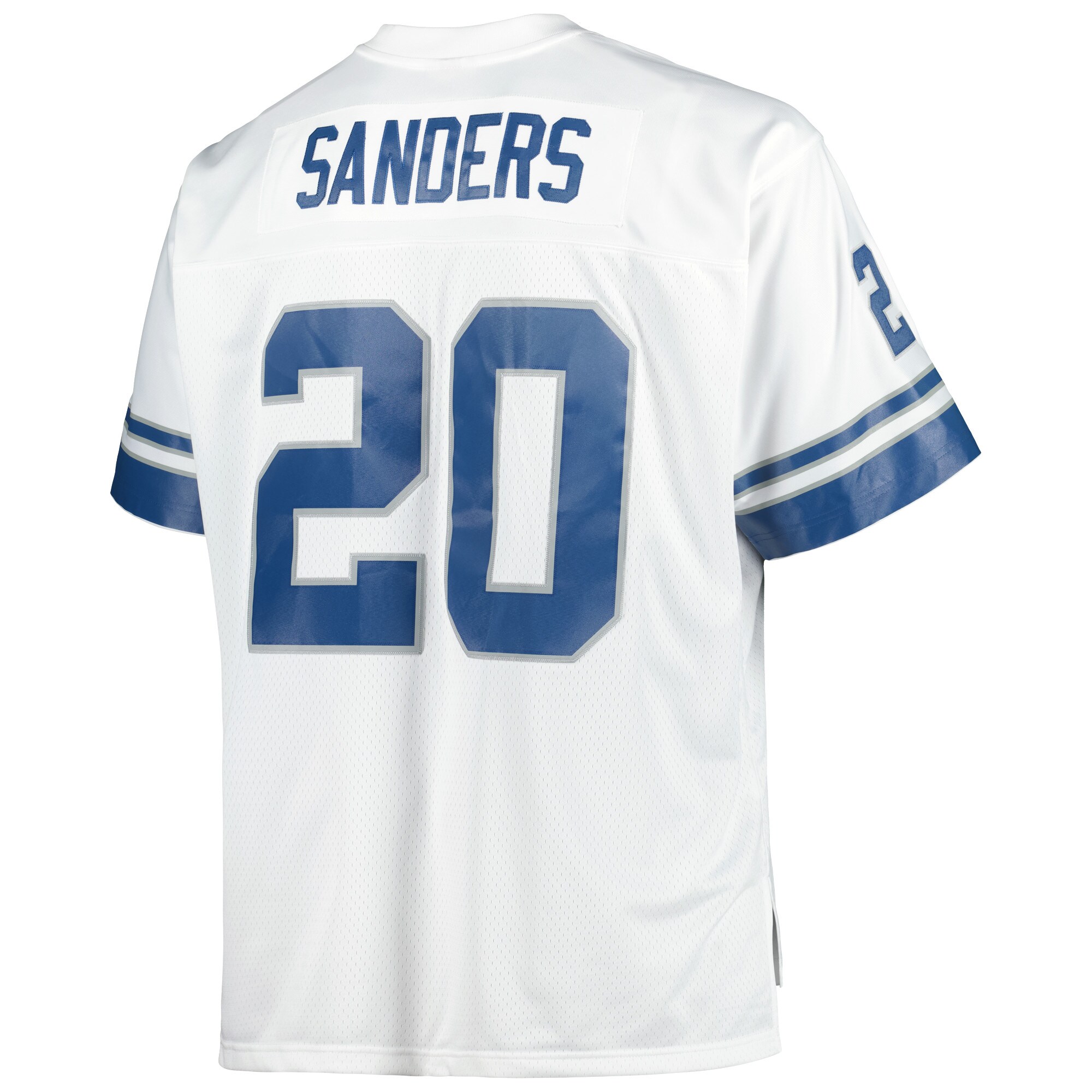 Barry Sanders Detroit Lions  Big & Tall 1996 Retired Player Replica Jersey - White