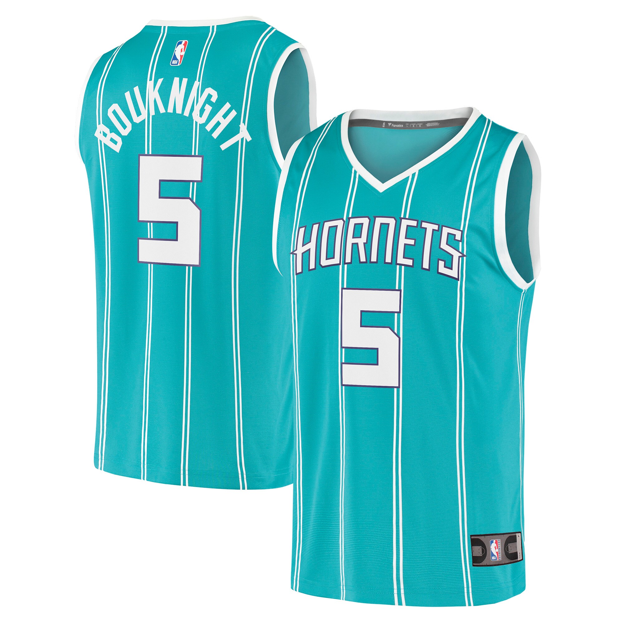 James Bouknight Charlotte Hornets  Youth 2021/22 Fast Break Replica Jersey - Icon Edition - Teal