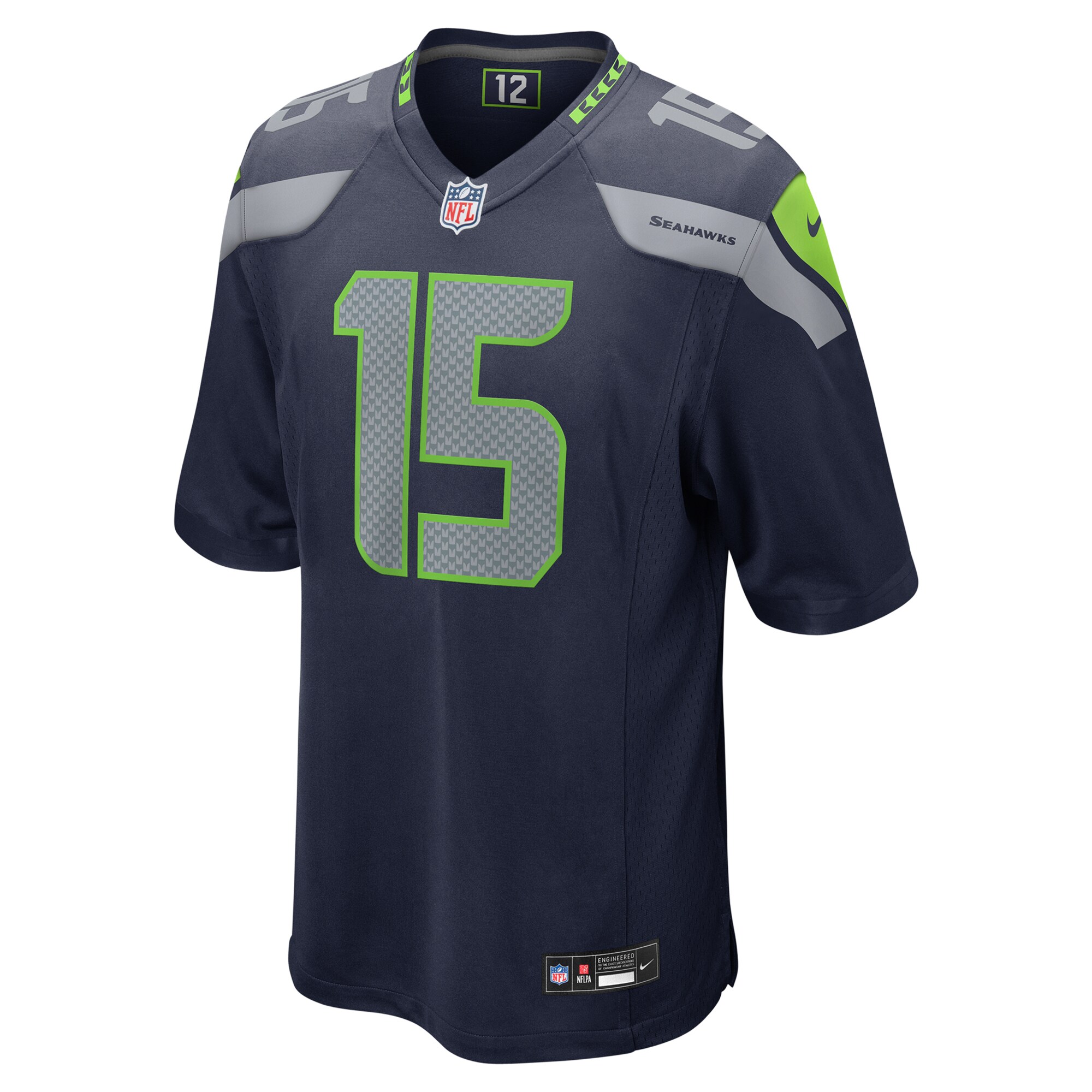P.J. Walker Seattle Seahawks Game Jersey -  College Navy