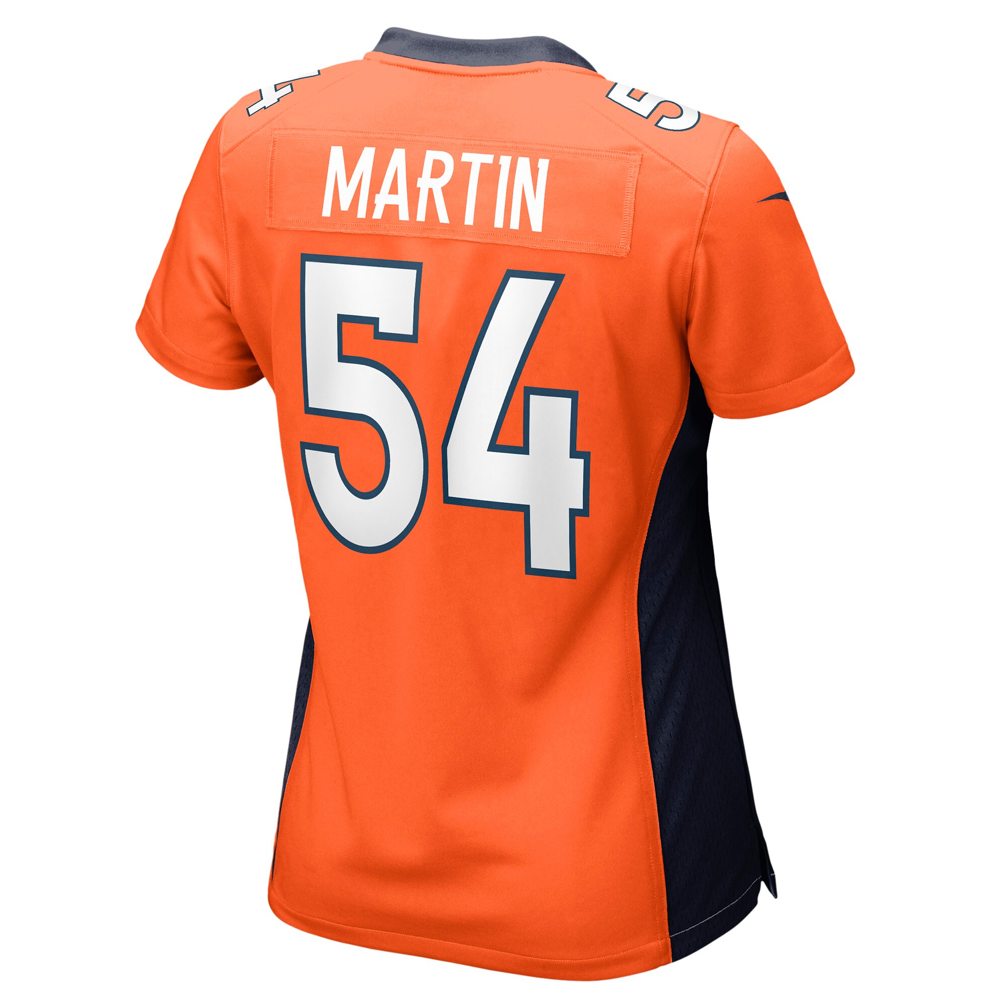 Jacob Martin Denver Broncos  Women's Game Player Jersey - Orange