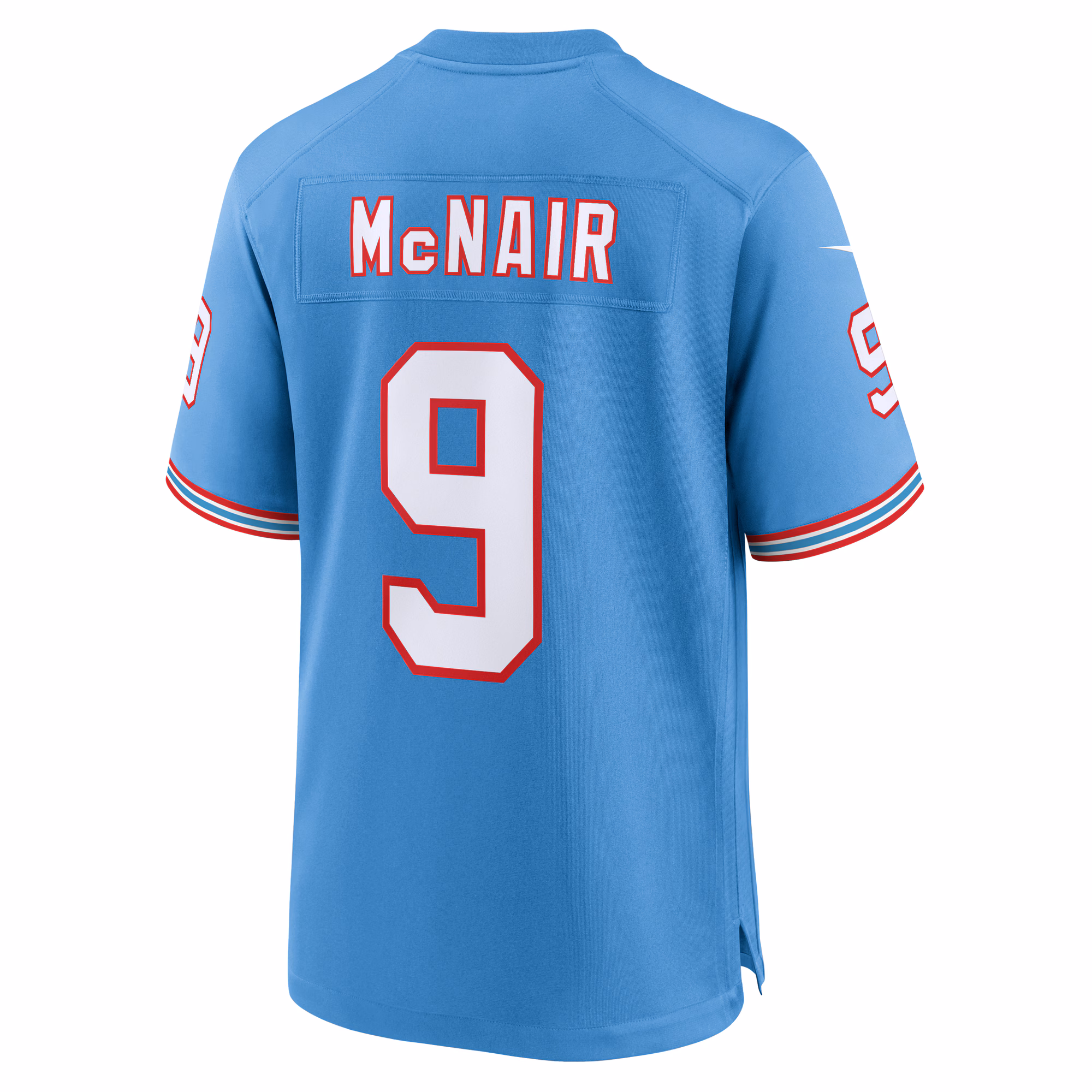 Steve McNair Tennessee Titans Game Retired Player Jersey - Navy