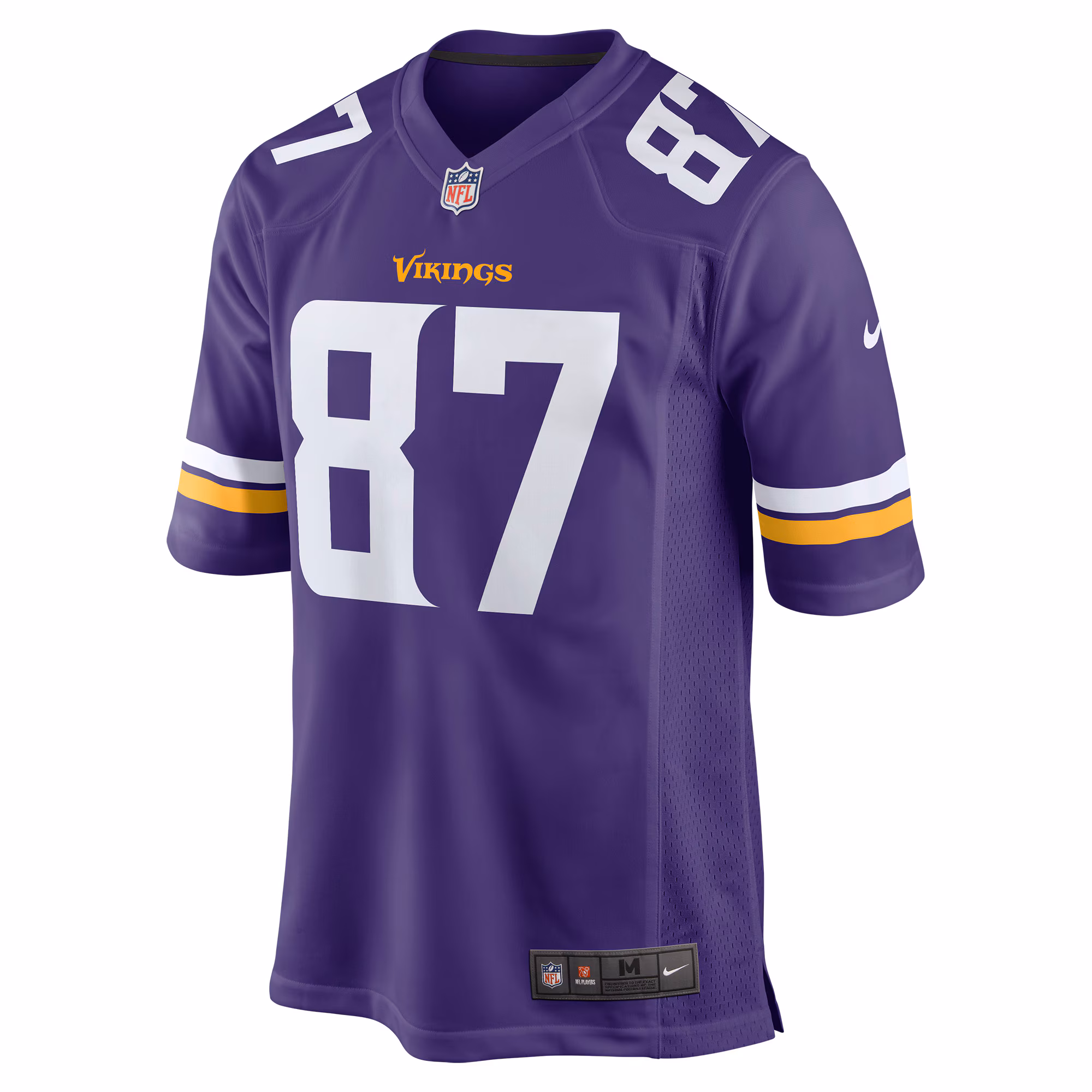 T.J. Hockenson Minnesota Vikings Game Player Jersey - Purple