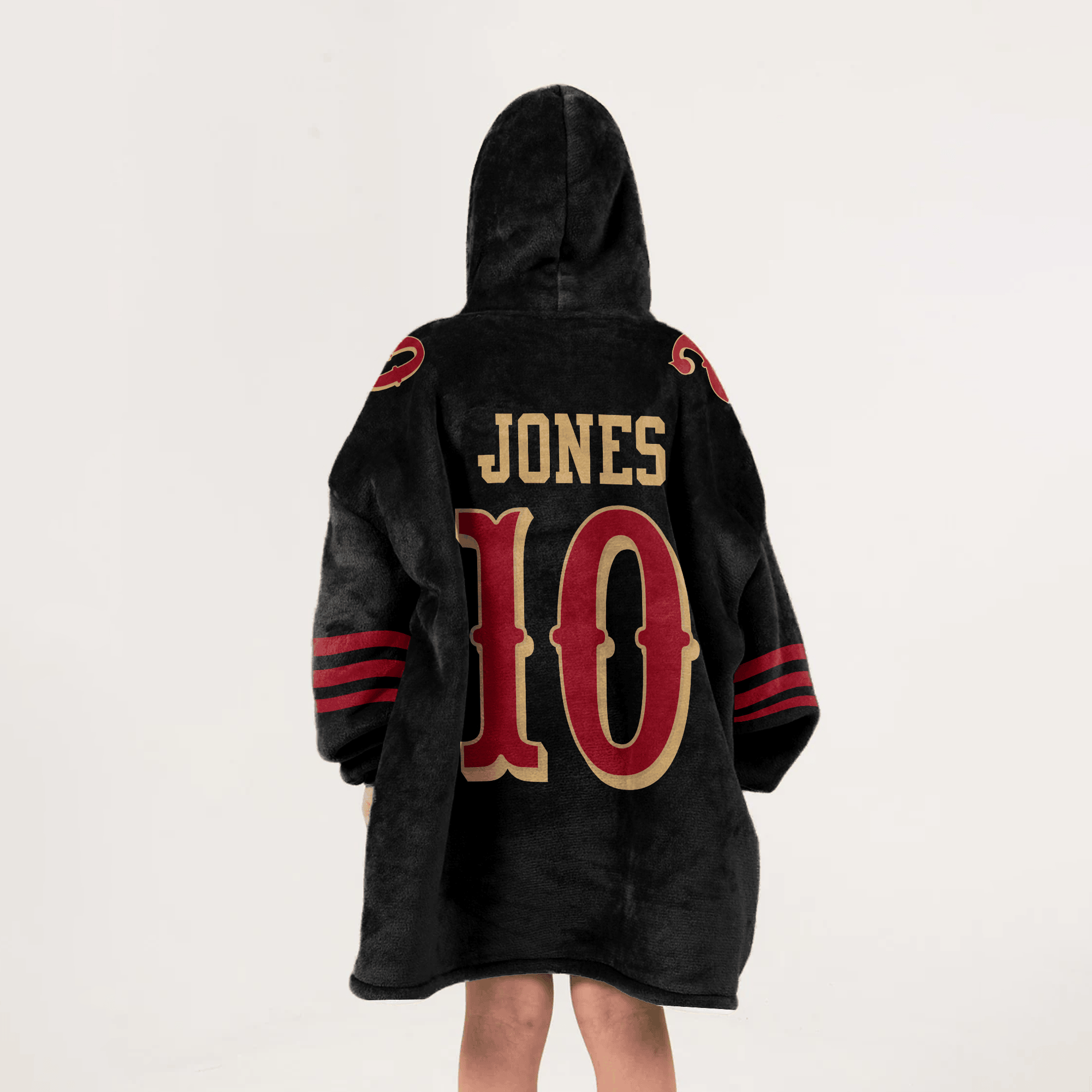 M.J 10 San Francisco 49ers Football Unisex Blanket Hoodie