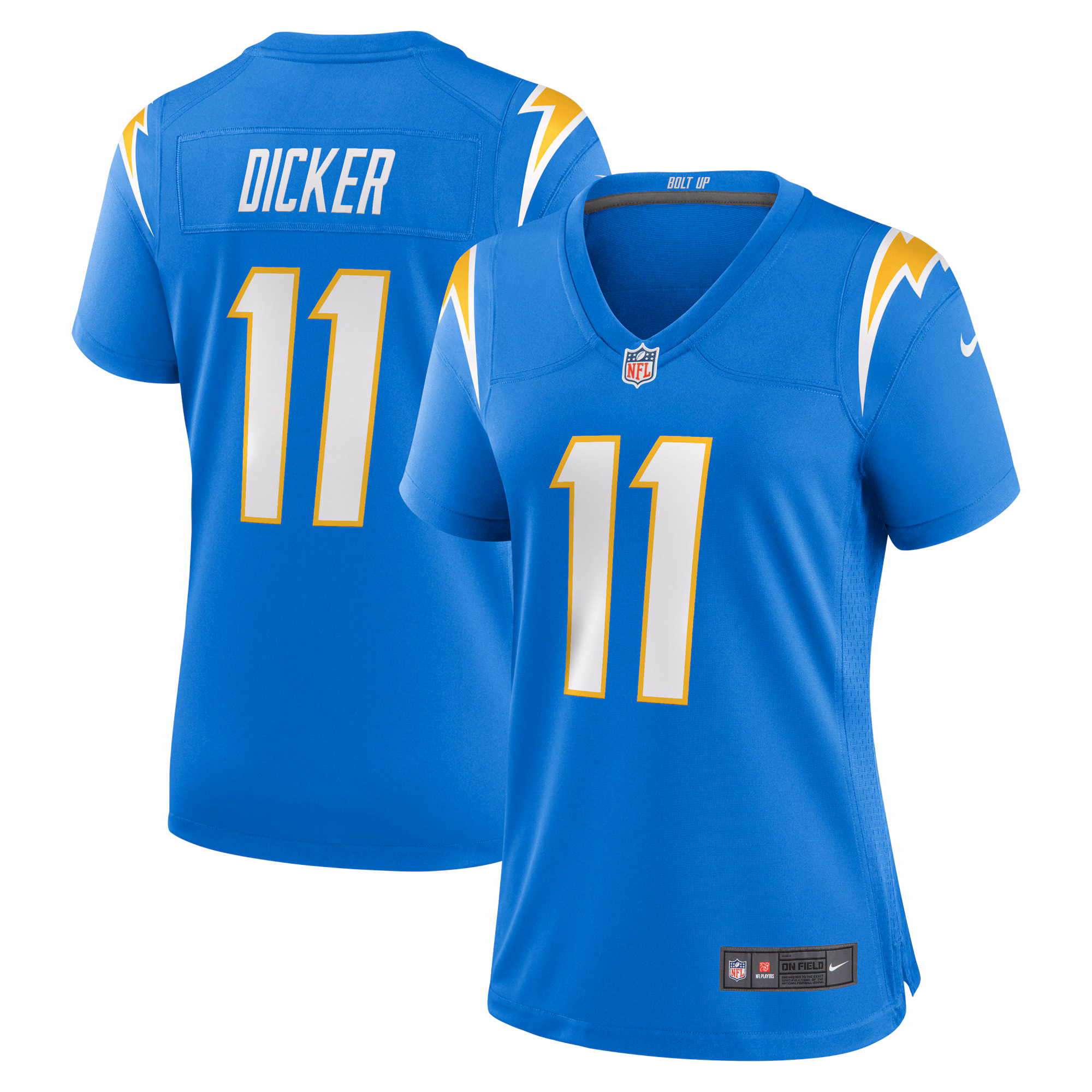Cameron Dicker Los Angeles Chargers Women's Game Jersey - Powder Blue