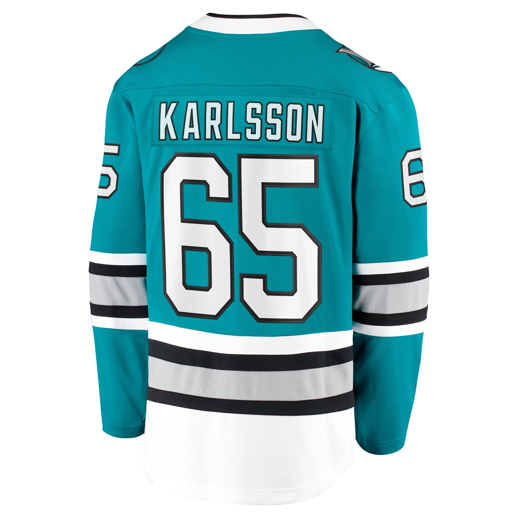 Erik Karlsson San Jose Sharks 30th Anniversary Premier Breakaway Player Jersey - Teal