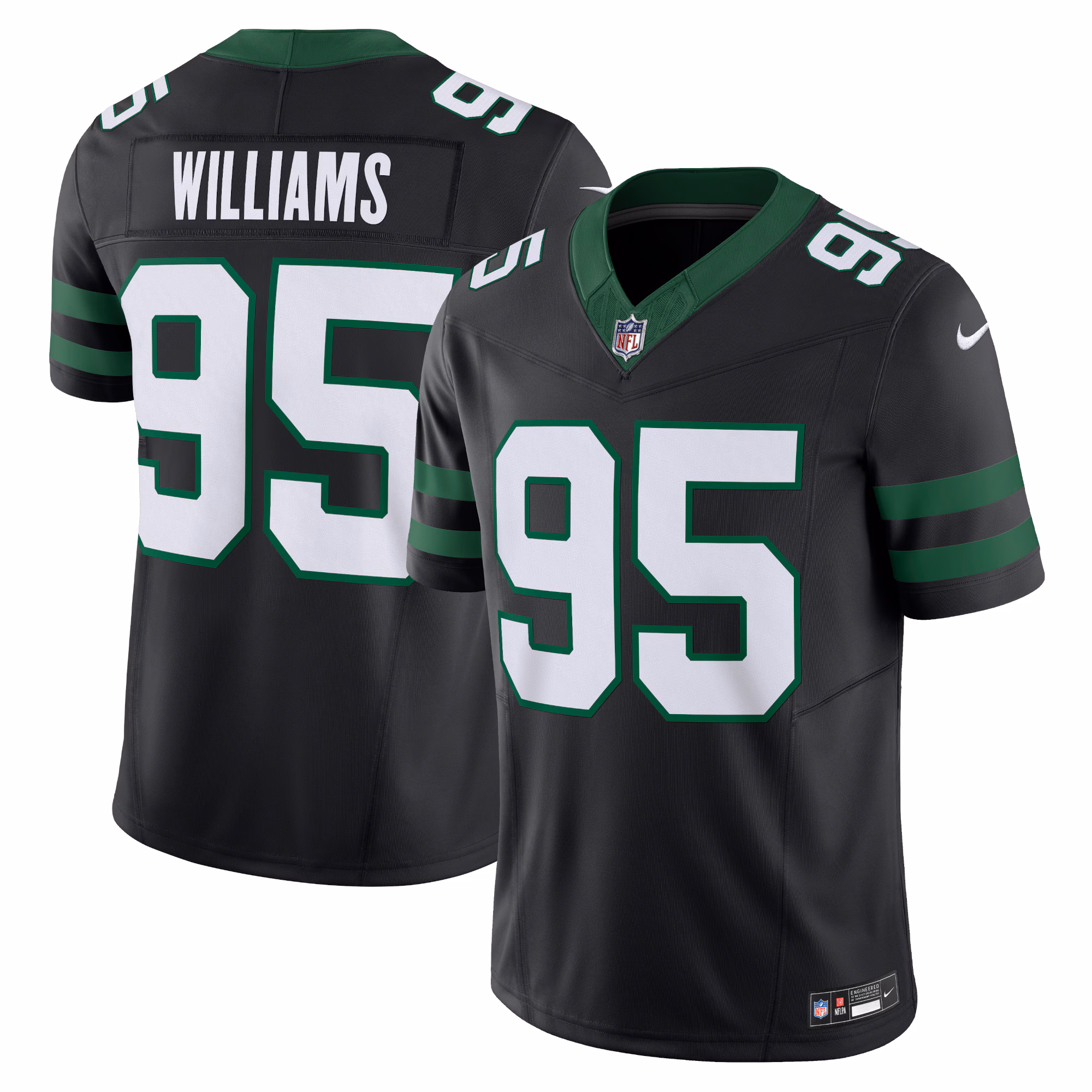 Quinnen Williams New York Jets Vapor F.U.S.E. Limited Jersey - Legacy White