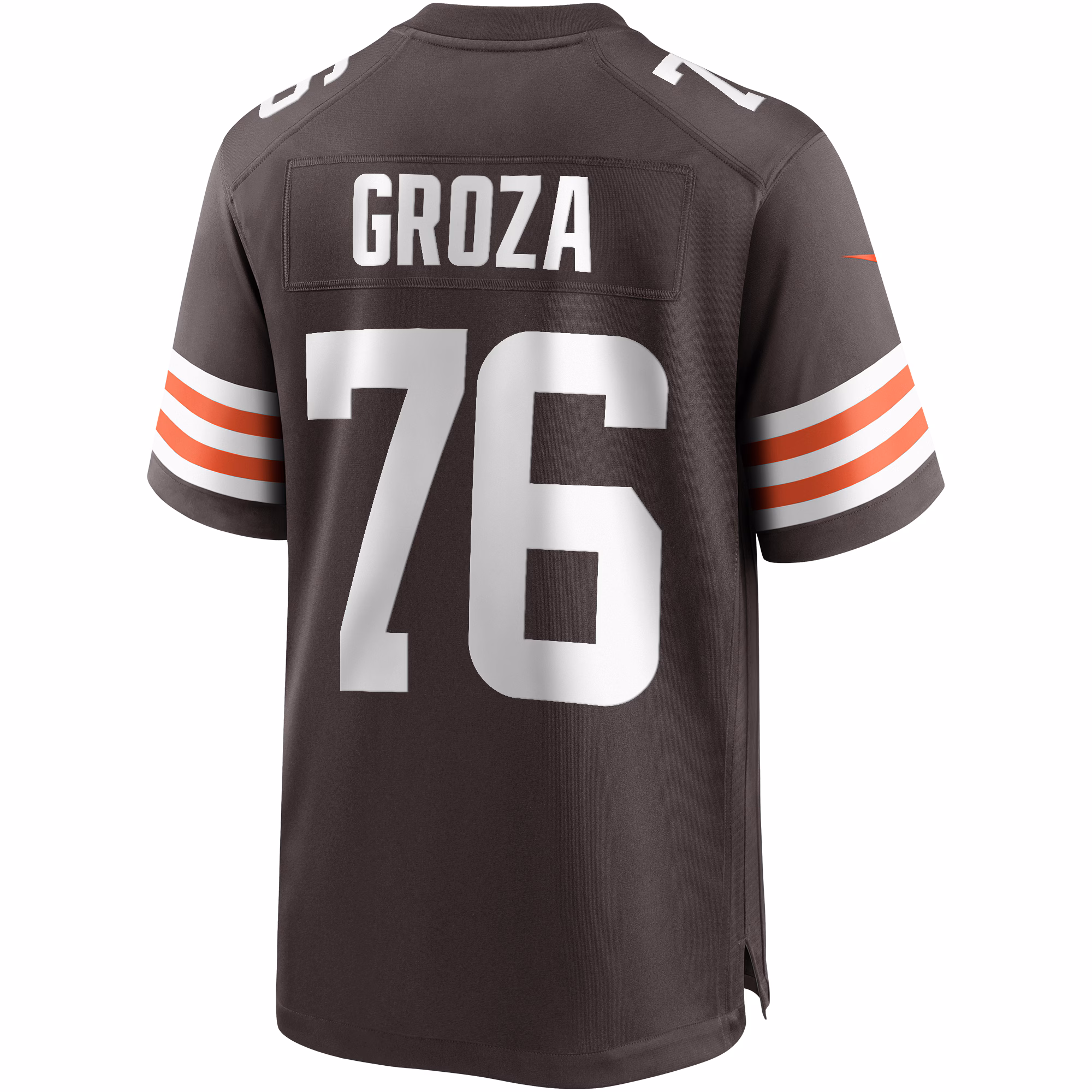 Lou Groza Cleveland Browns Game Retired Player Jersey - Brown