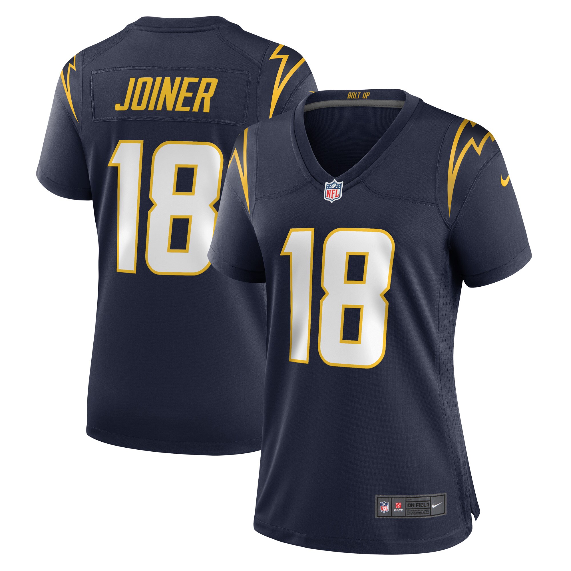 Charlie Joiner Los Angeles Chargers Women's Game Retired Player Jersey - Powder Blue