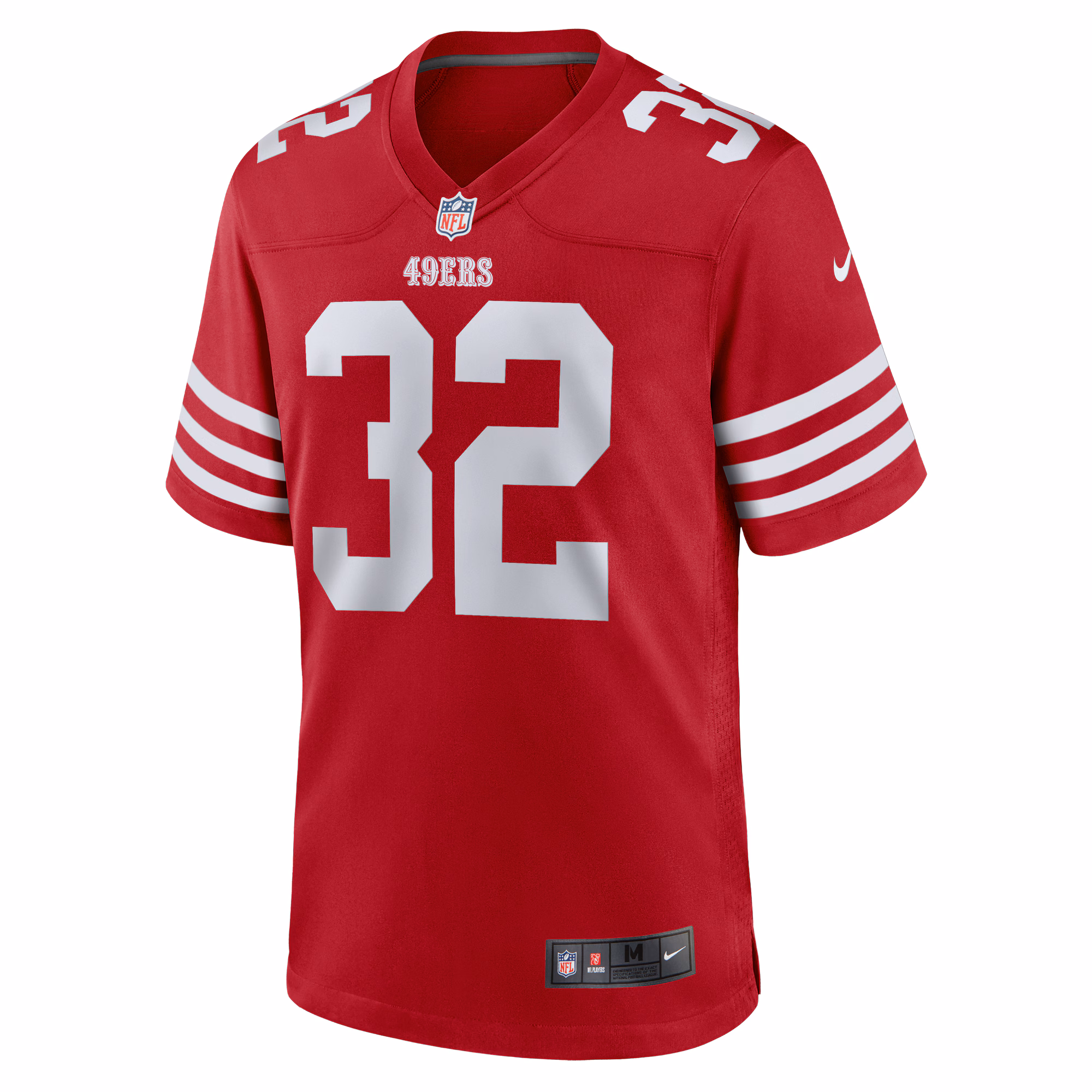 Patrick Taylor Jr. San Francisco 49ers Team Game Jersey -  Scarlet