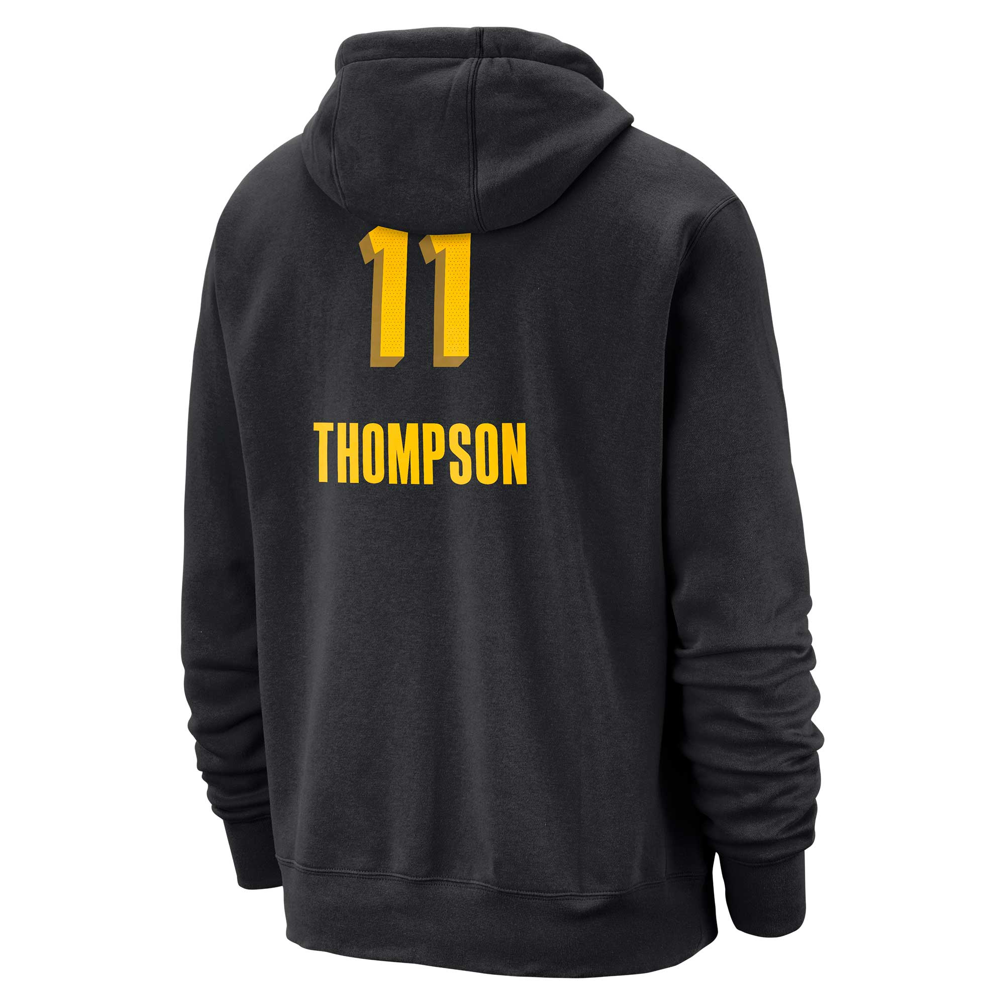 Men's Golden State Warriors Klay Thompson  Black 2023/24 City Edition Name & Number Pullover Hoodie