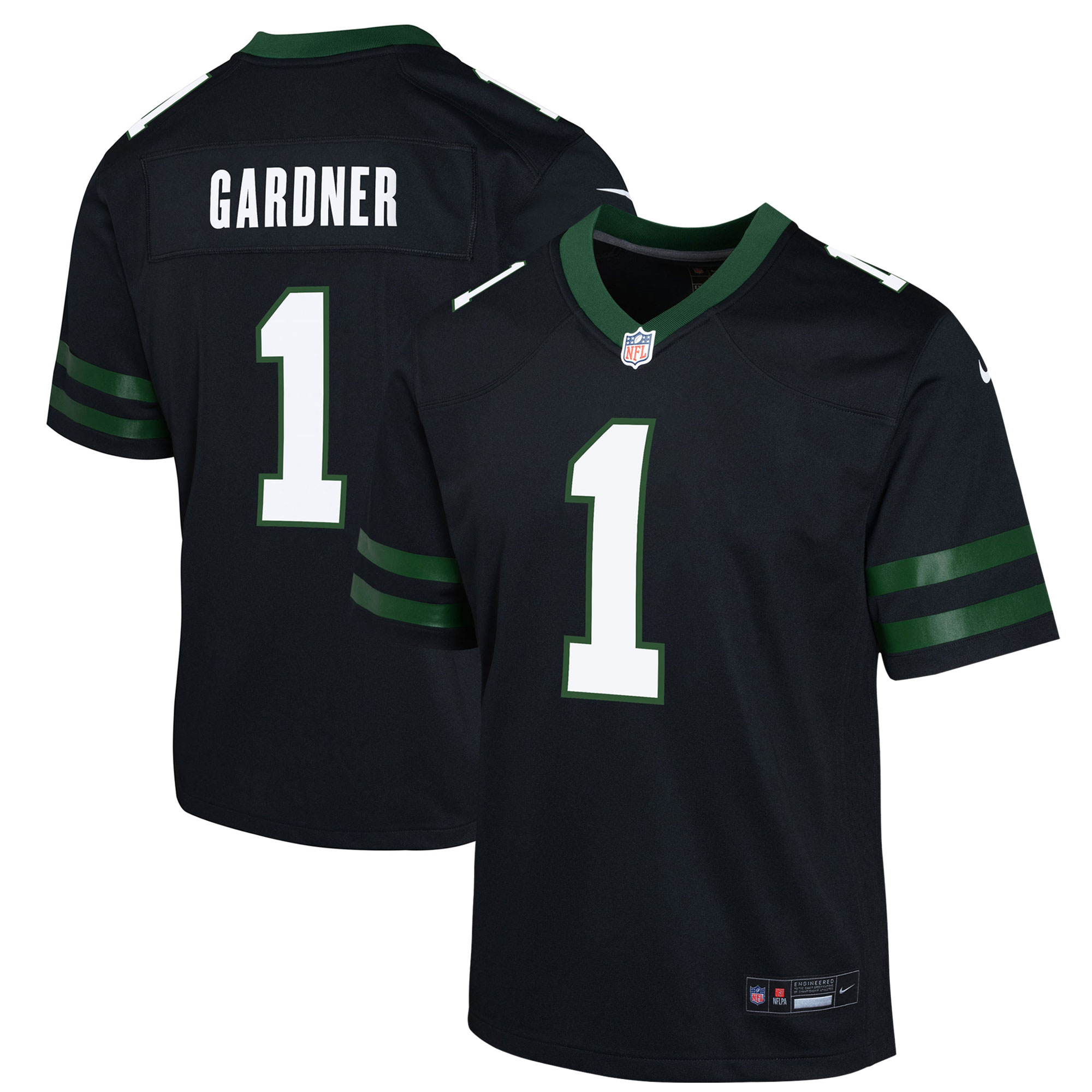 Ahmad Sauce Gardner New York Jets Youth Game Jersey - Legacy Green