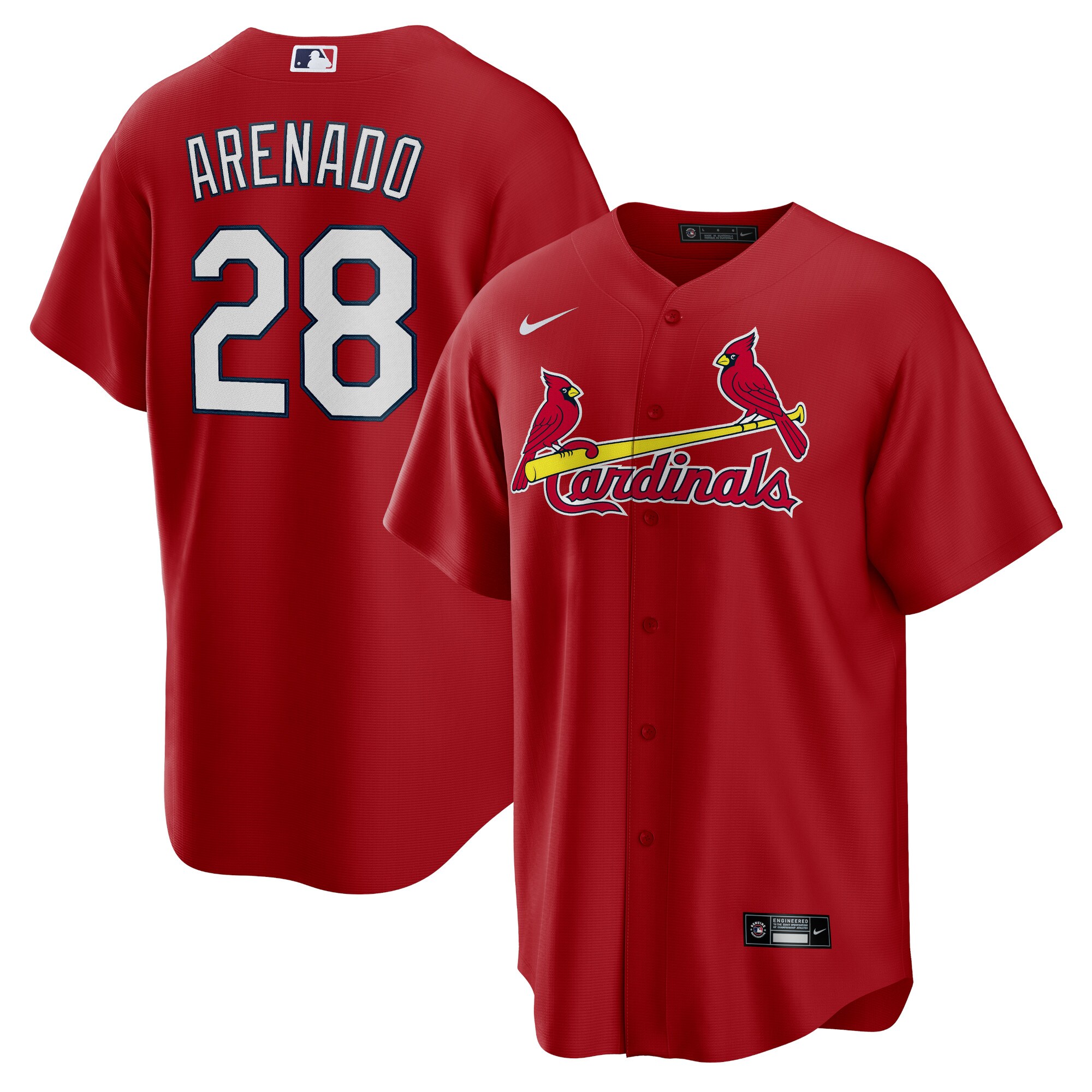 Nolan Arenado St.Louis Cardinals  Alternate Official Replica Player Jersey - Red