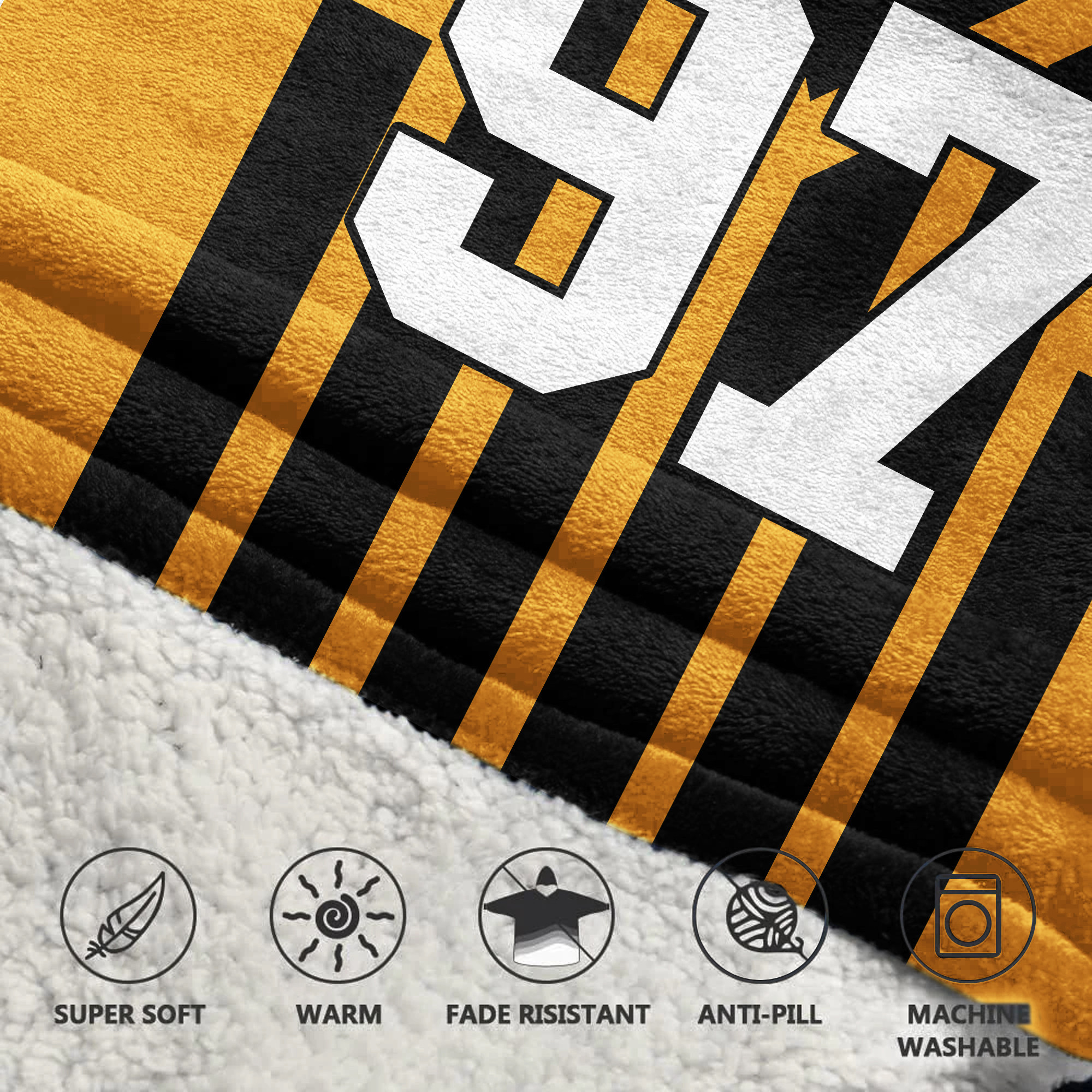 Kid 97 Pittsburgh Football Unisex Blanket Hoodie