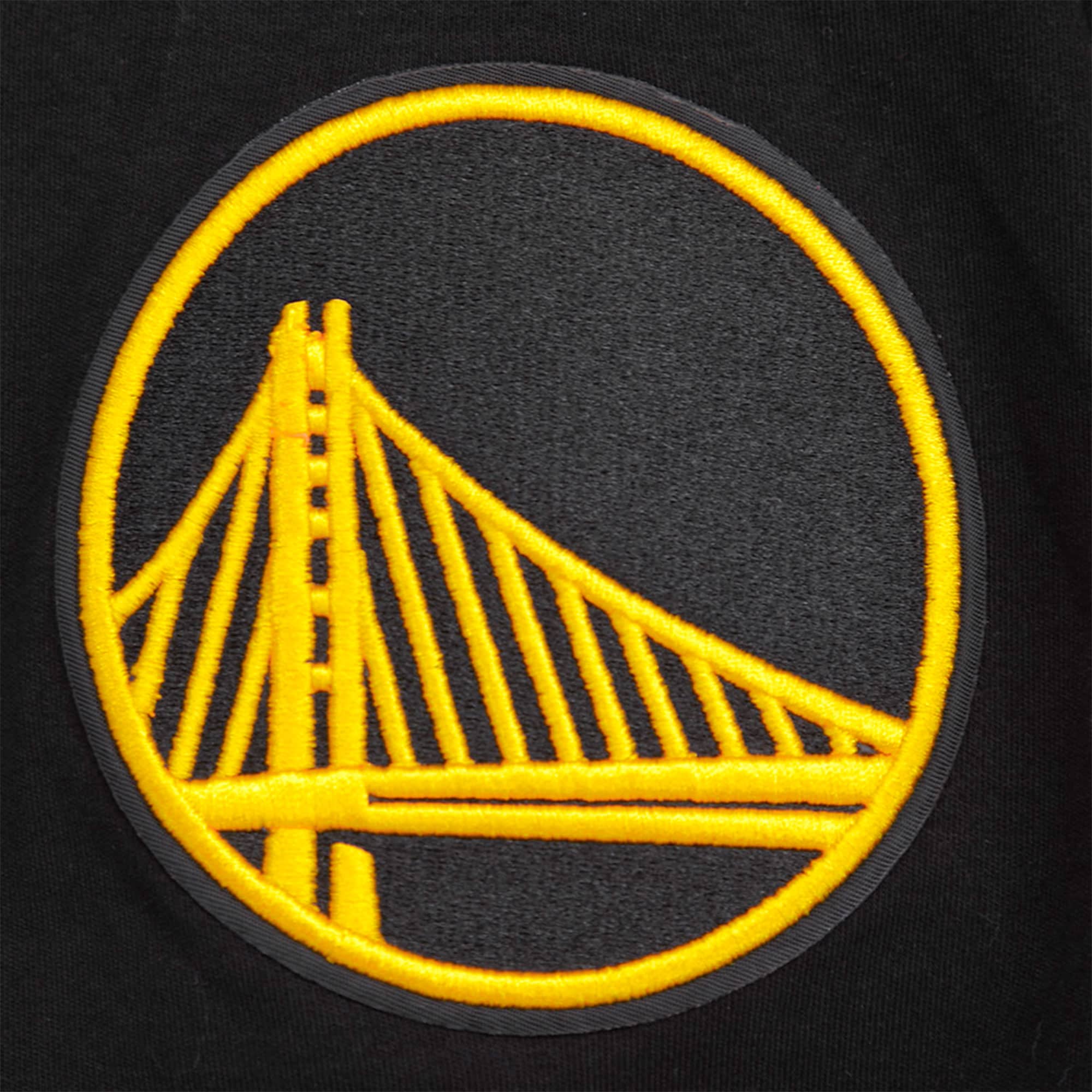 Men's Golden State Warriors Stephen Curry Pro Standard Black 2023/24 City Edition Name & Number Short Sleeve Pullover Hoodie