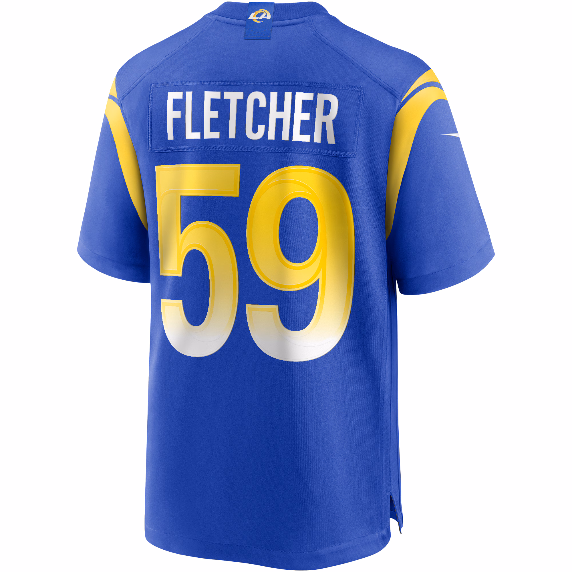 London Fletcher Los Angeles Rams Game Retired Player Jersey - Royal
