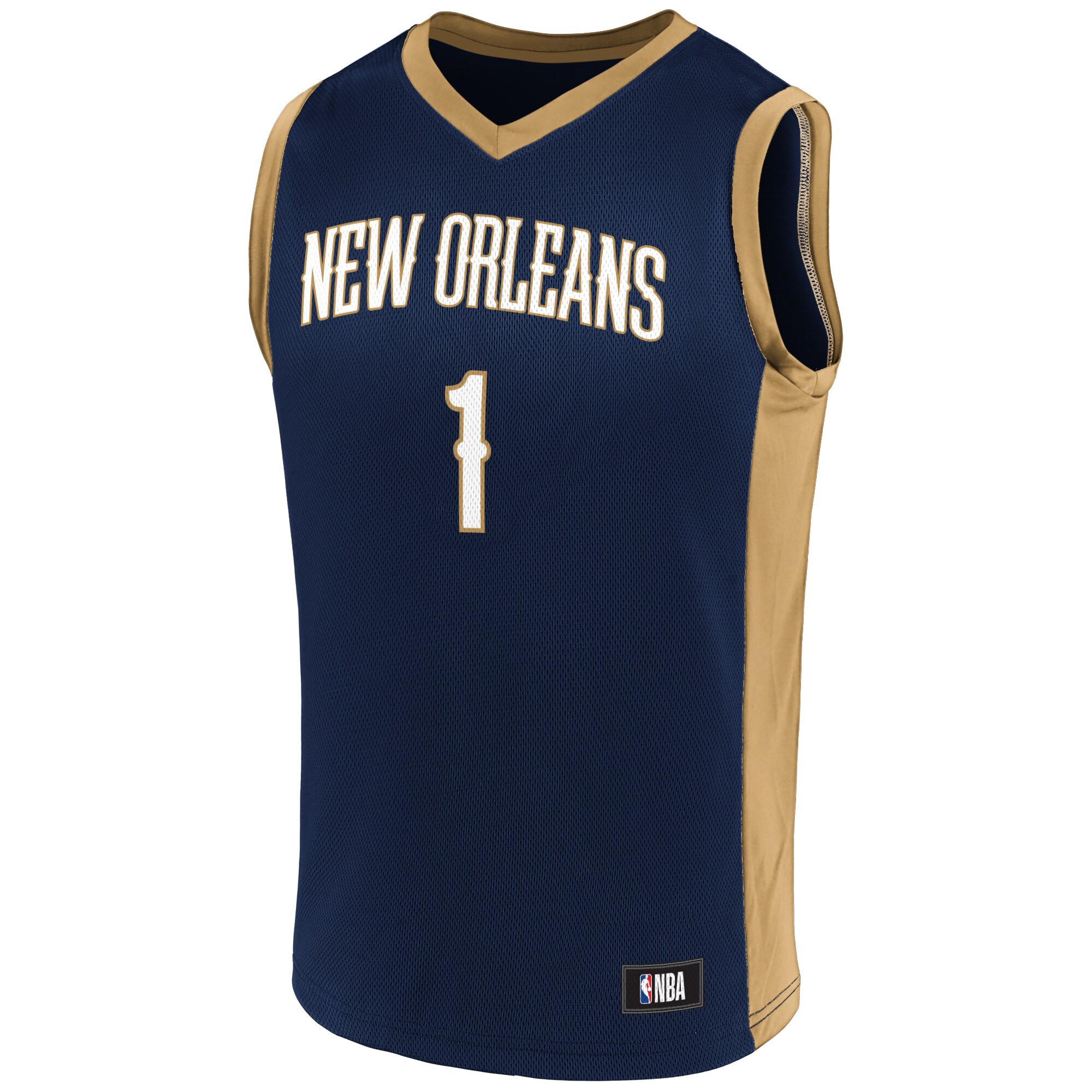 Men's Zion Williamson Navy New Orleans Pelicans Player Jersey