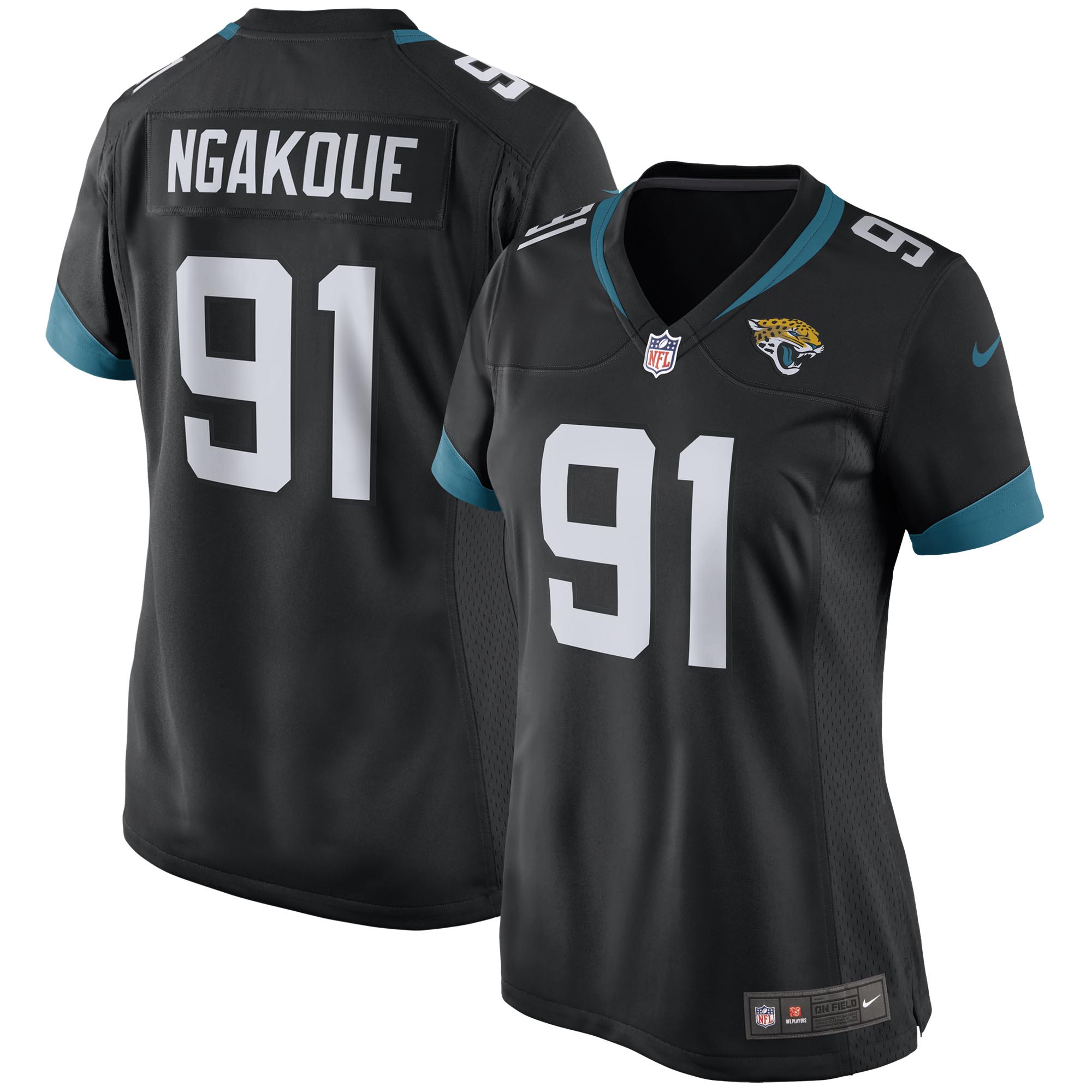 Yannick Ngakoue Jacksonville Jaguars Women's Game Player Jersey - Black