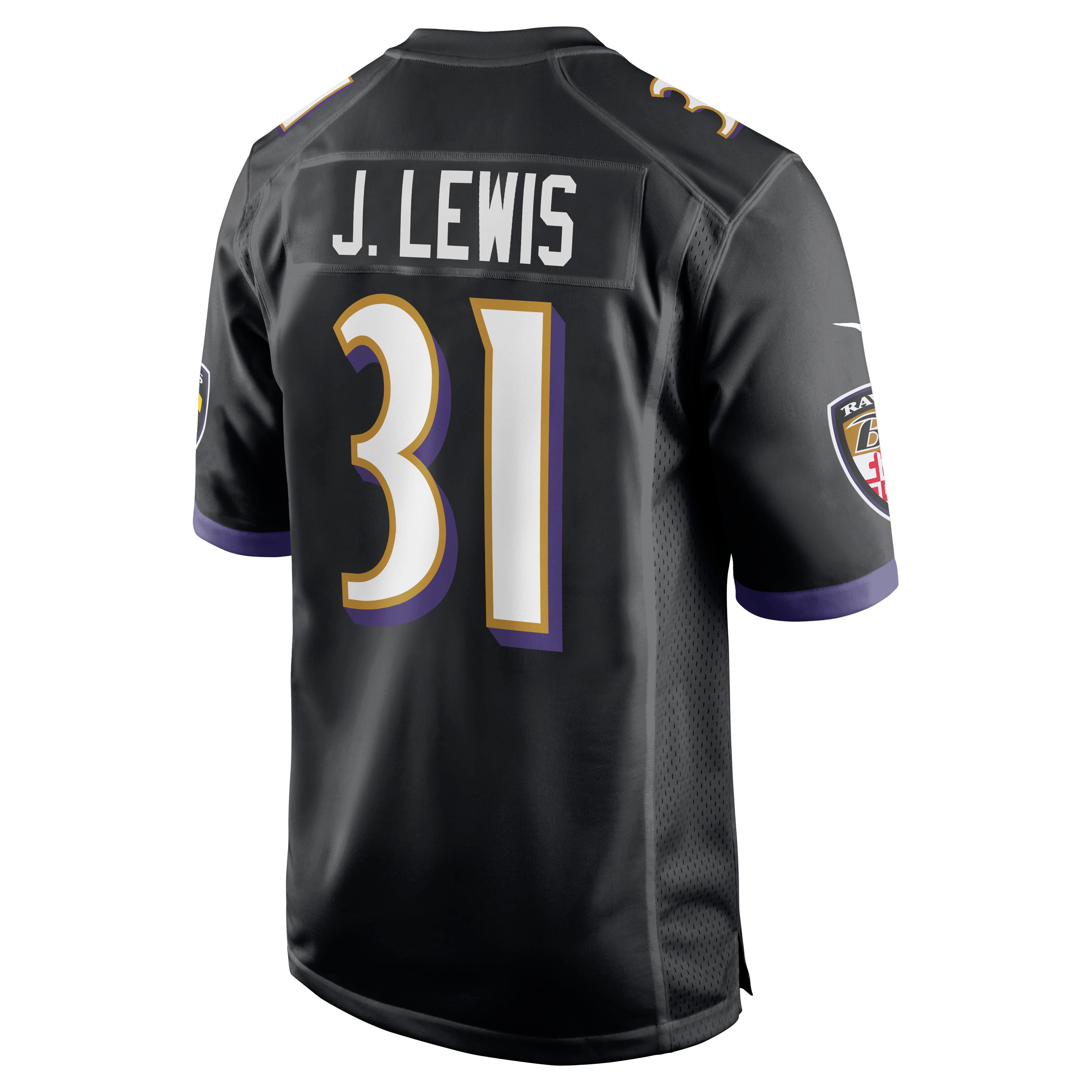 Jamal Lewis Baltimore Ravens Retired Player Jersey - Black