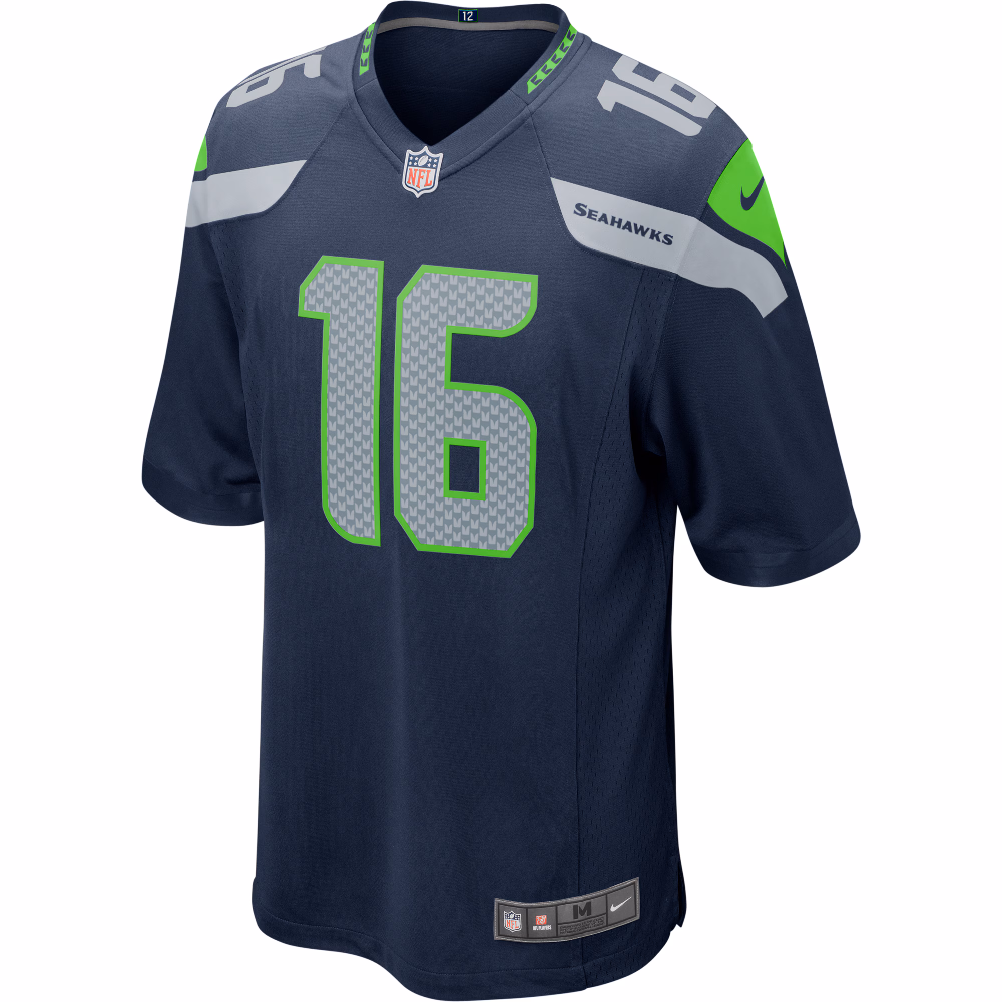 Tyler Lockett Seattle Seahawks Throwback Player Game Jersey - Royal
